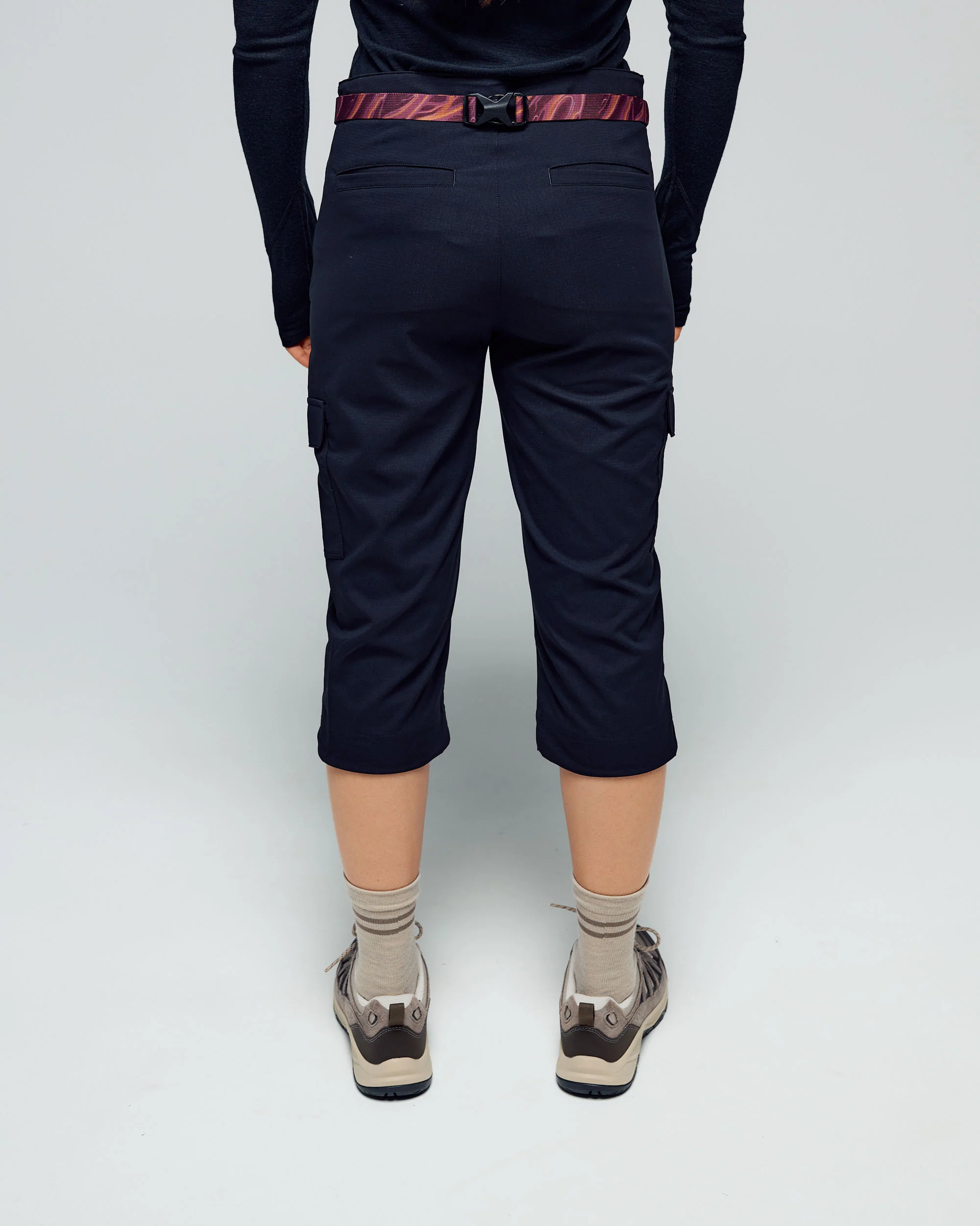Women's Miro 3/4 Pants - Black - Image 4