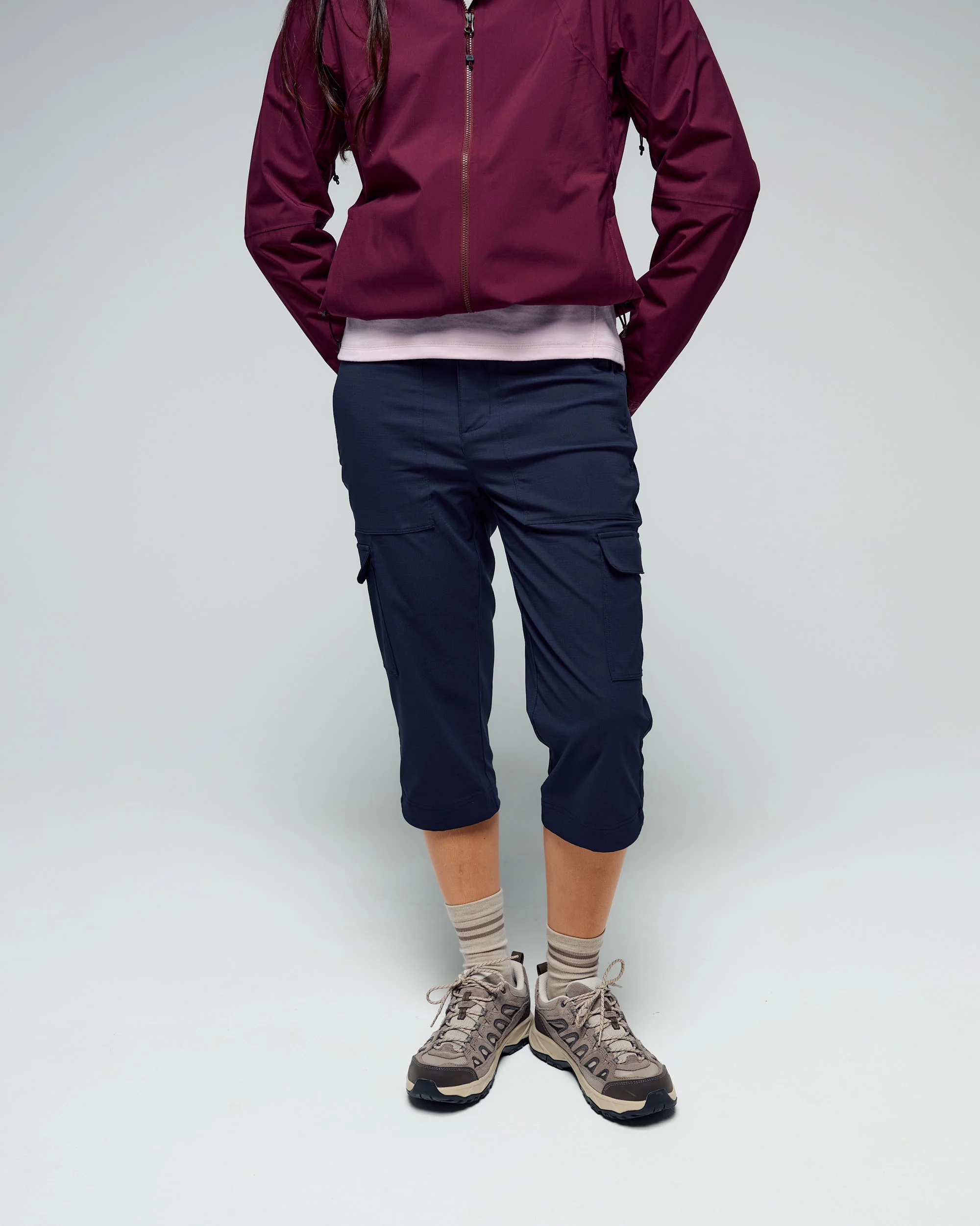 Women's Miro 3/4 Pants - Midnight Navy - Image 2