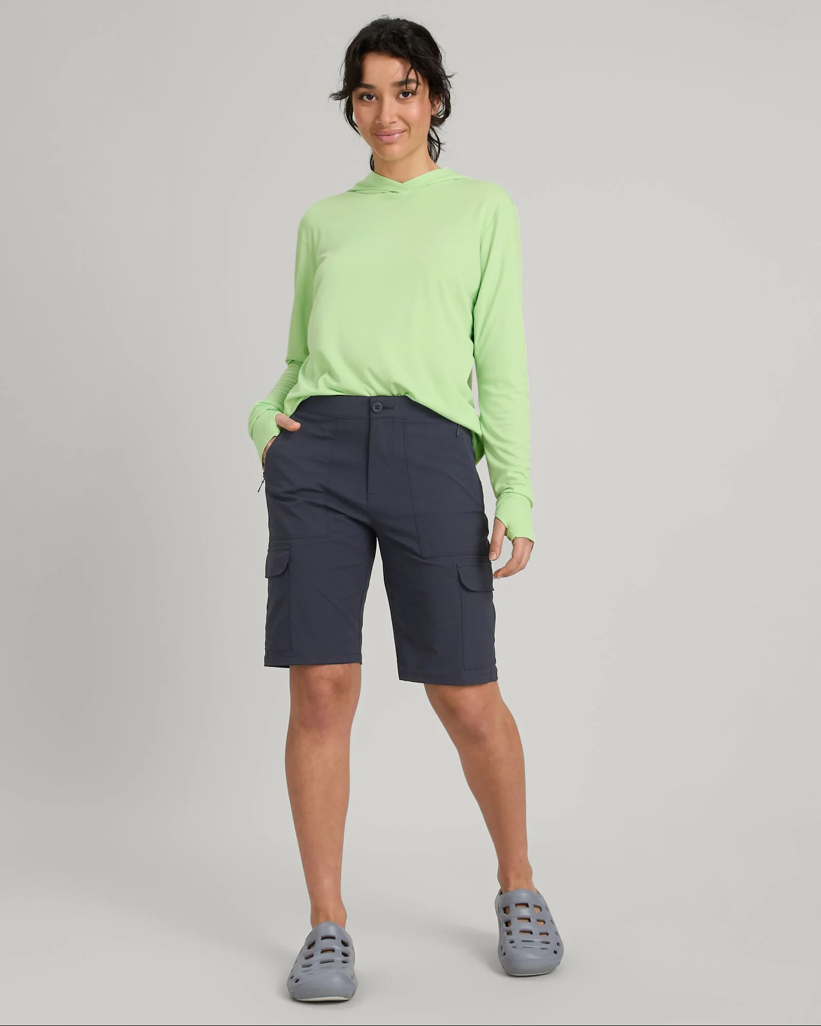 Women's Miro 10" Bermuda Shorts - Midnight Navy - Image 2