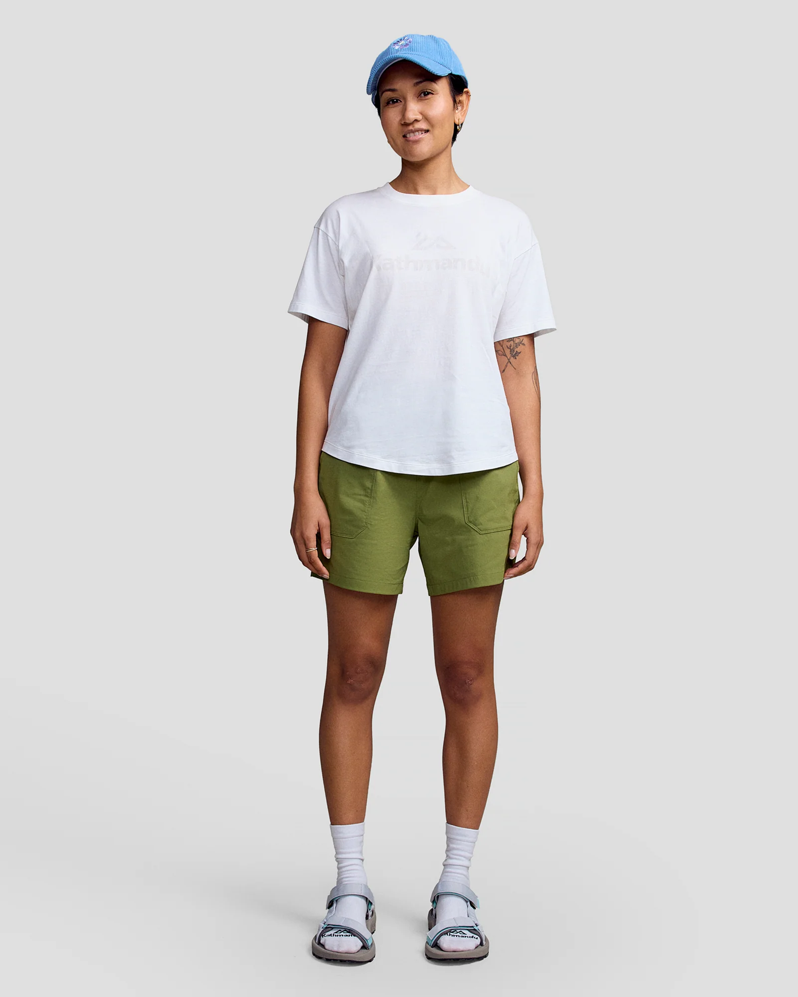 Women's Miro 5" Shorts - Dark Fern - Image 2