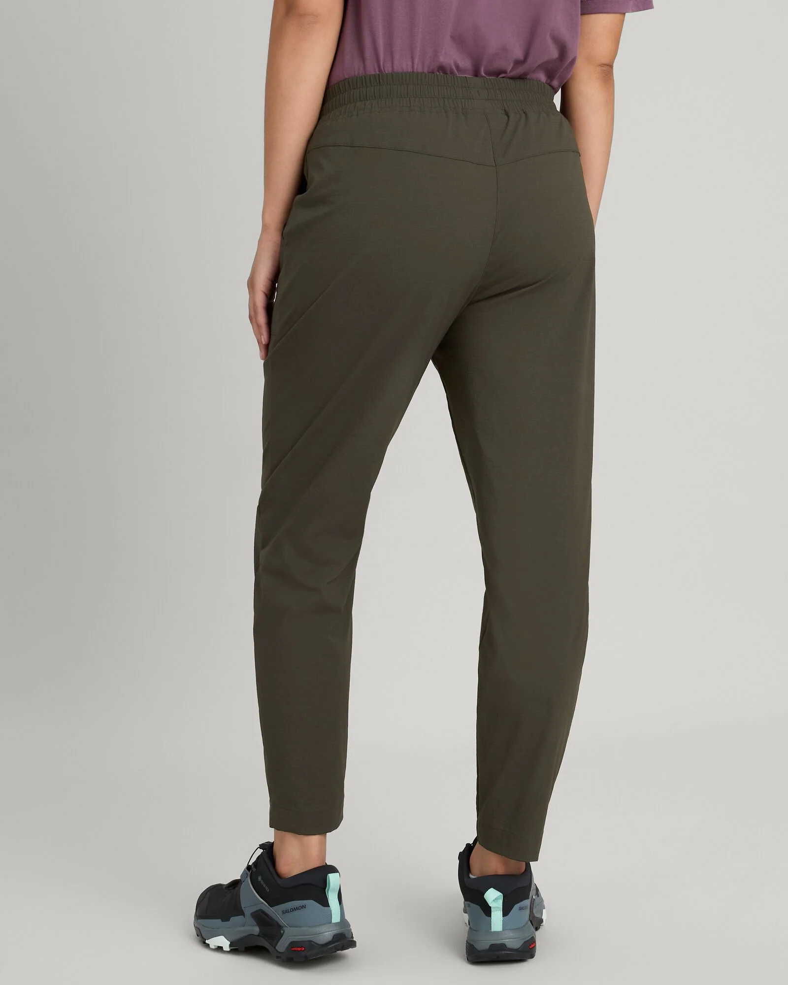 Women's Miro Tapered Pants - Dark Moss - Image 2