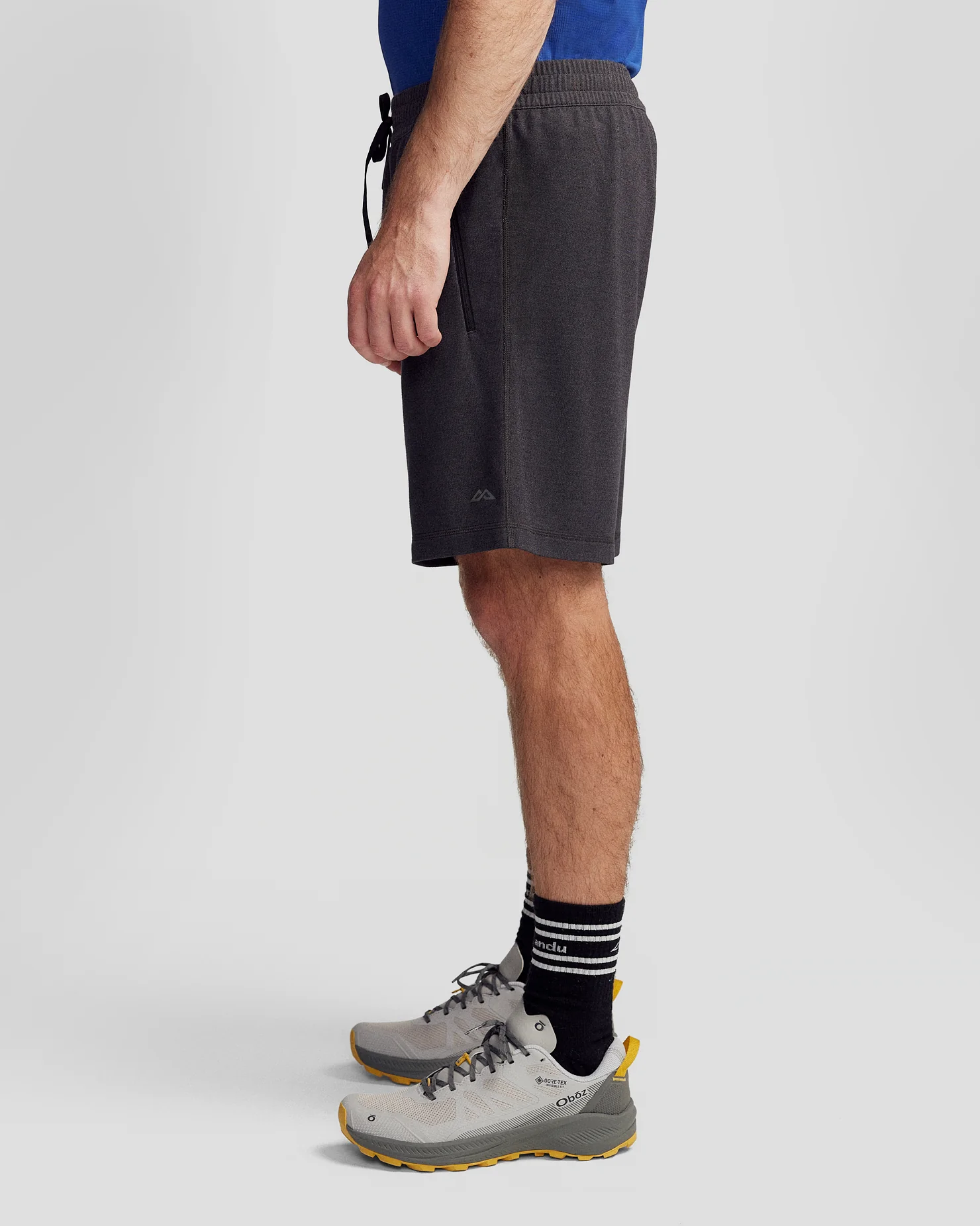 Men’s Anytime 7” Shorts - Charcoal Marle - Image 3