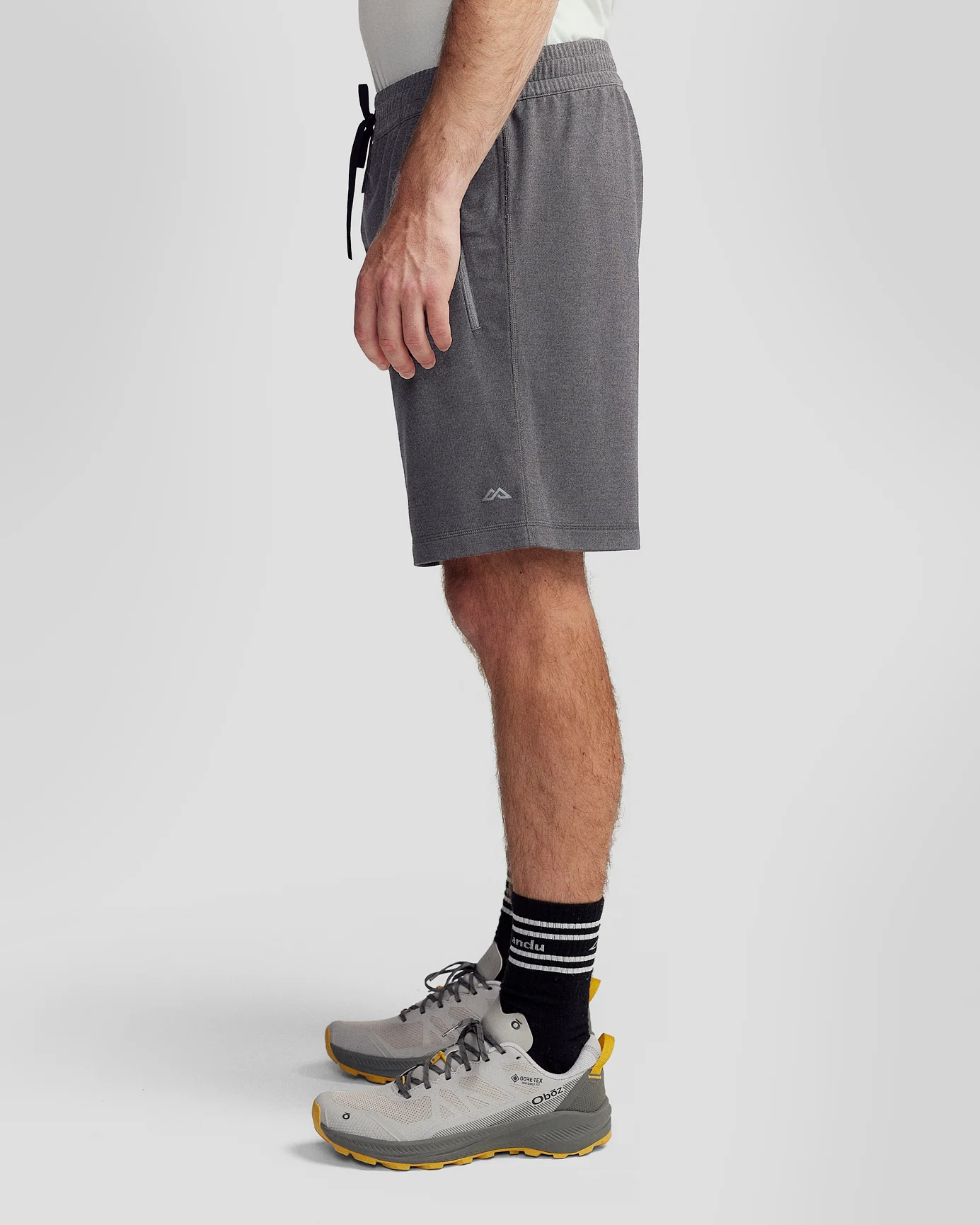 Men’s Anytime 7” Shorts - Mid Grey Marle - Image 3