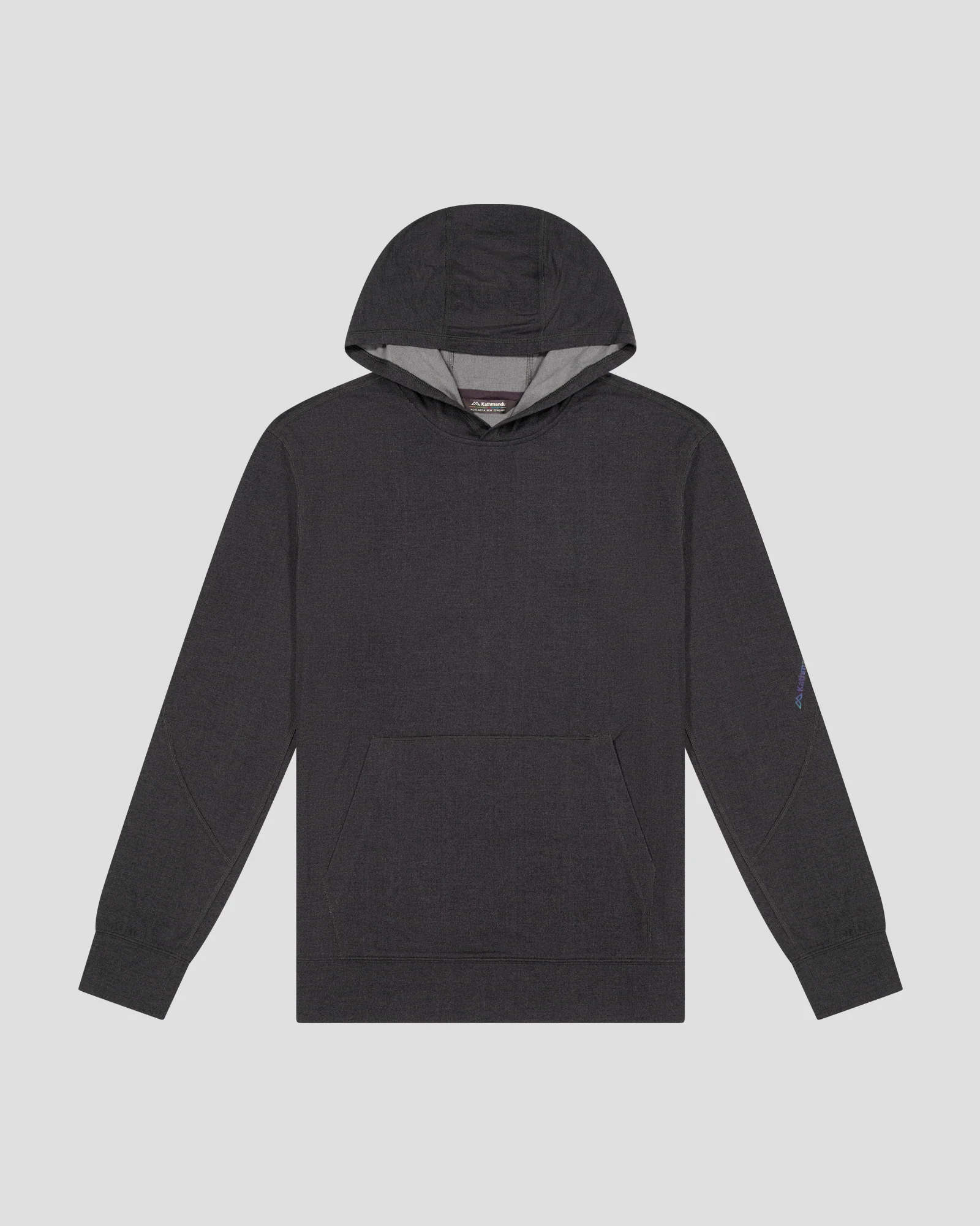 Men’s Anytime Hoodie - Charcoal Marle - Image 6