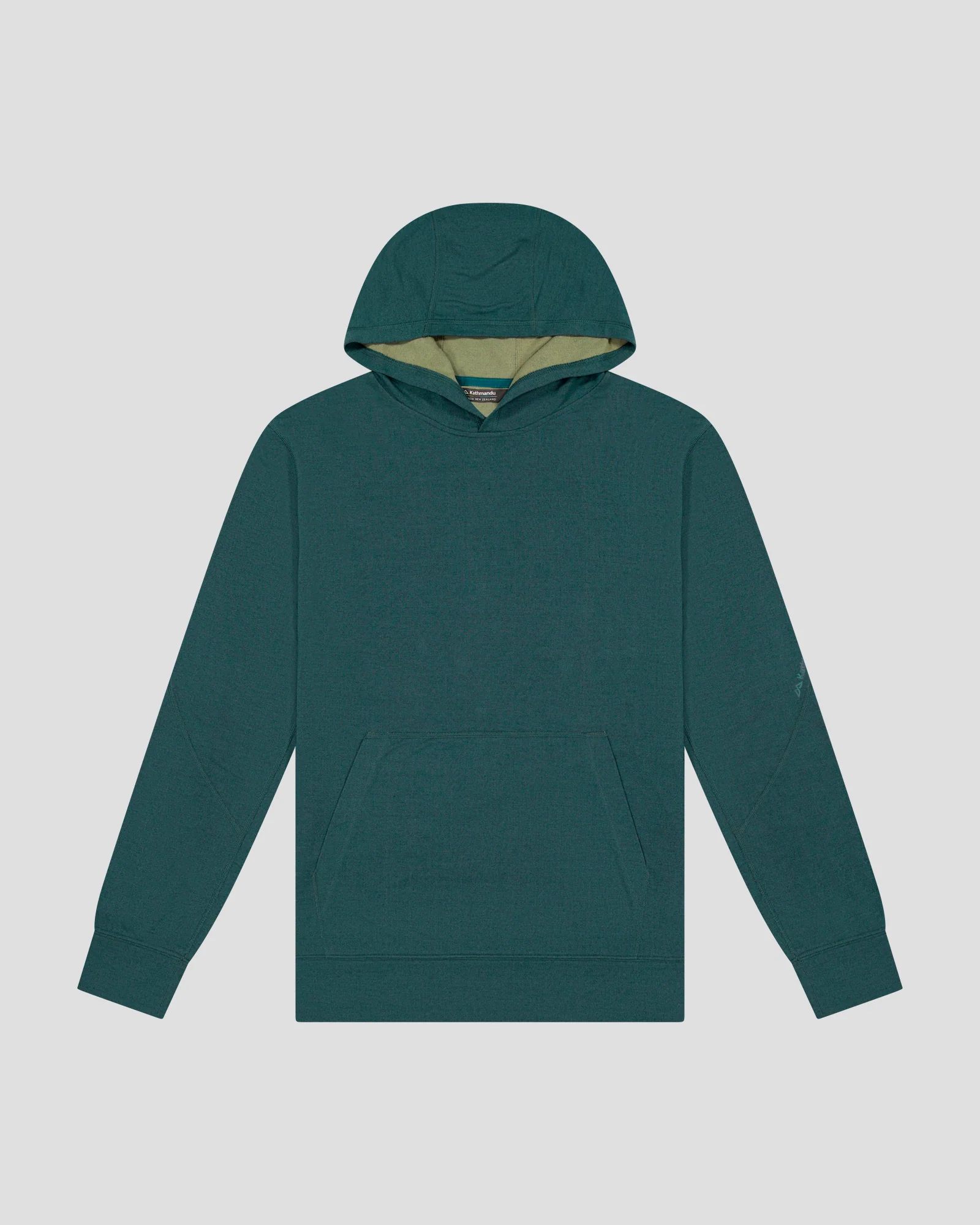 Men’s Anytime Hoodie - Deep Lagoon Marle - Image 5