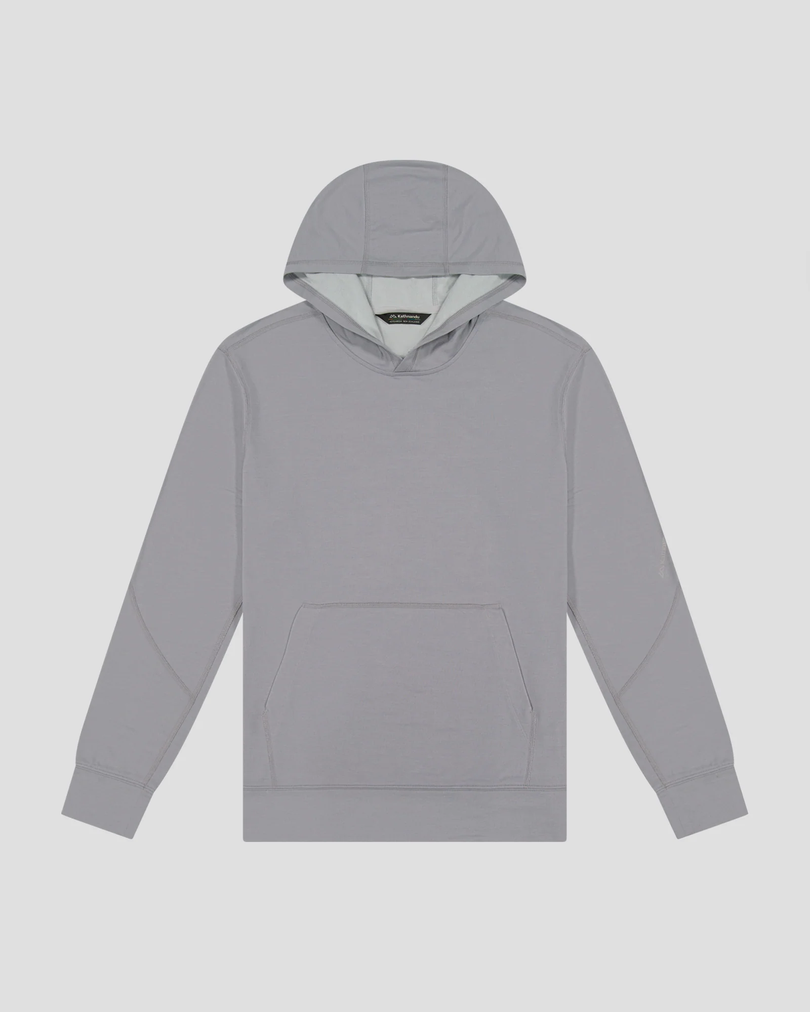 Men’s Anytime Hoodie - Light Grey Marle - Image 7