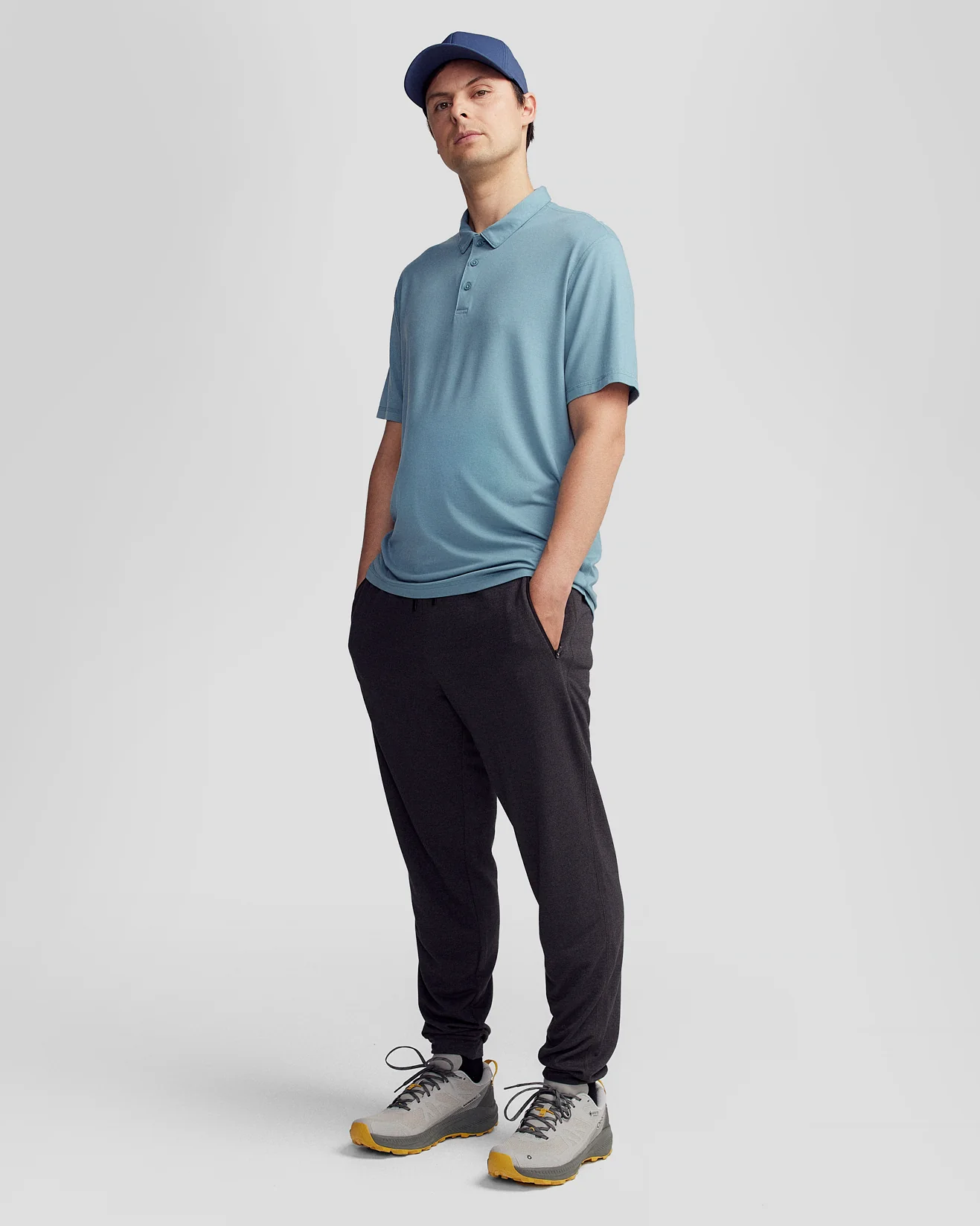 Men’s Anytime Joggers - Charcoal Marle - Image 2