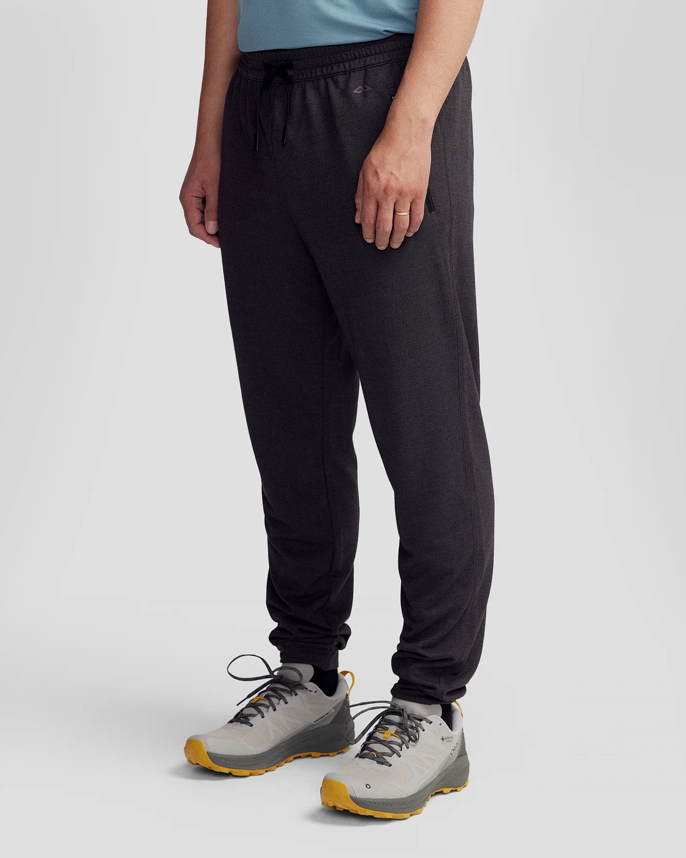 Men’s Anytime Joggers - Charcoal Marle - Image 3