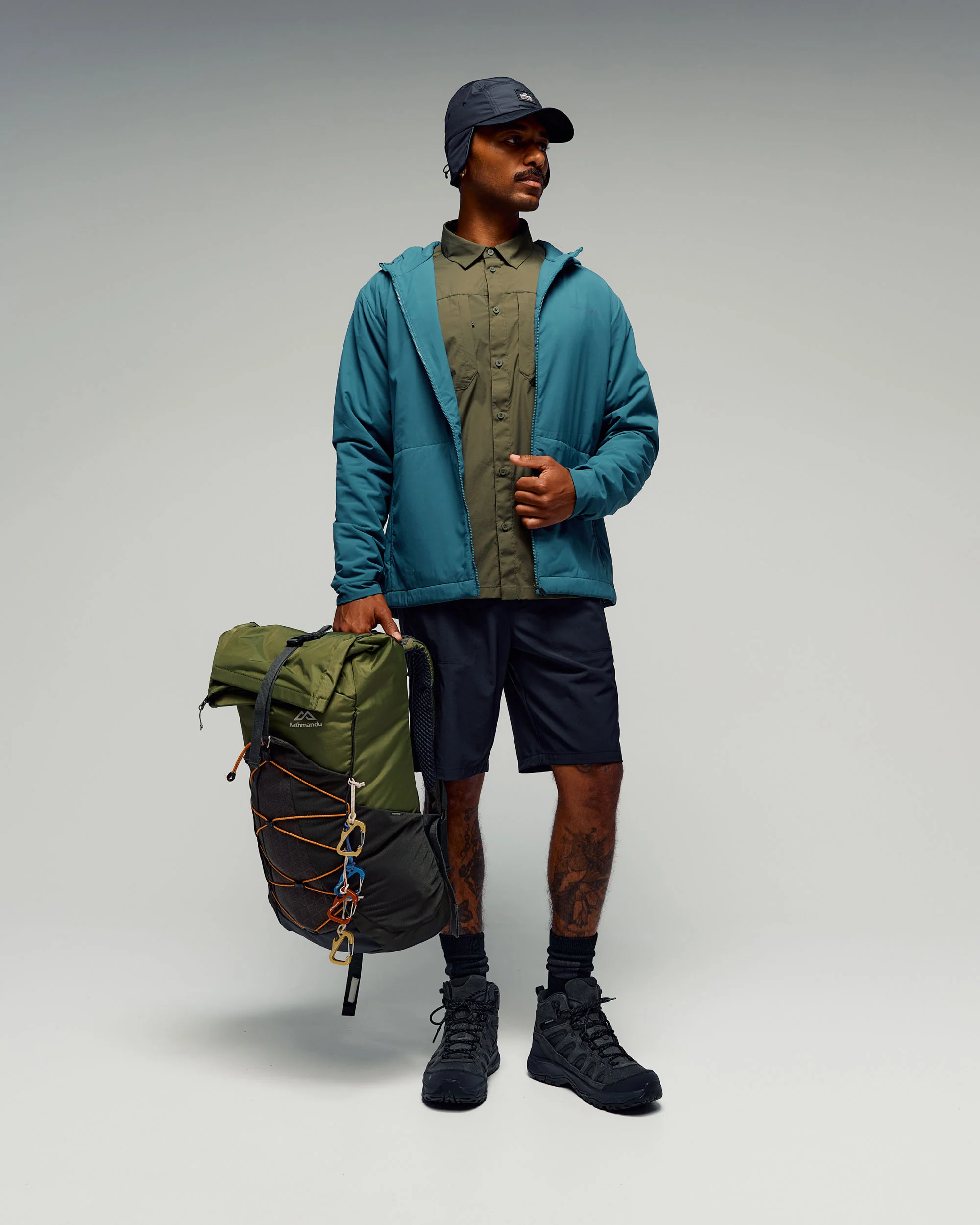 Men's Anytime LT Insulated Hooded Jacket -  Ocean - Image 2
