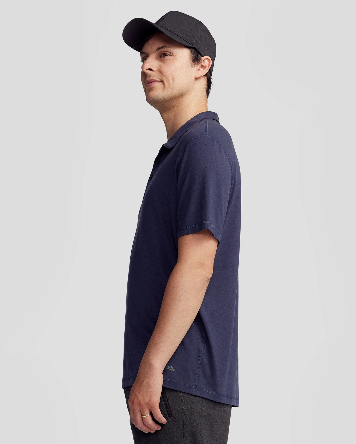Men’s Anytime Polo - Pure Navy - Image 3