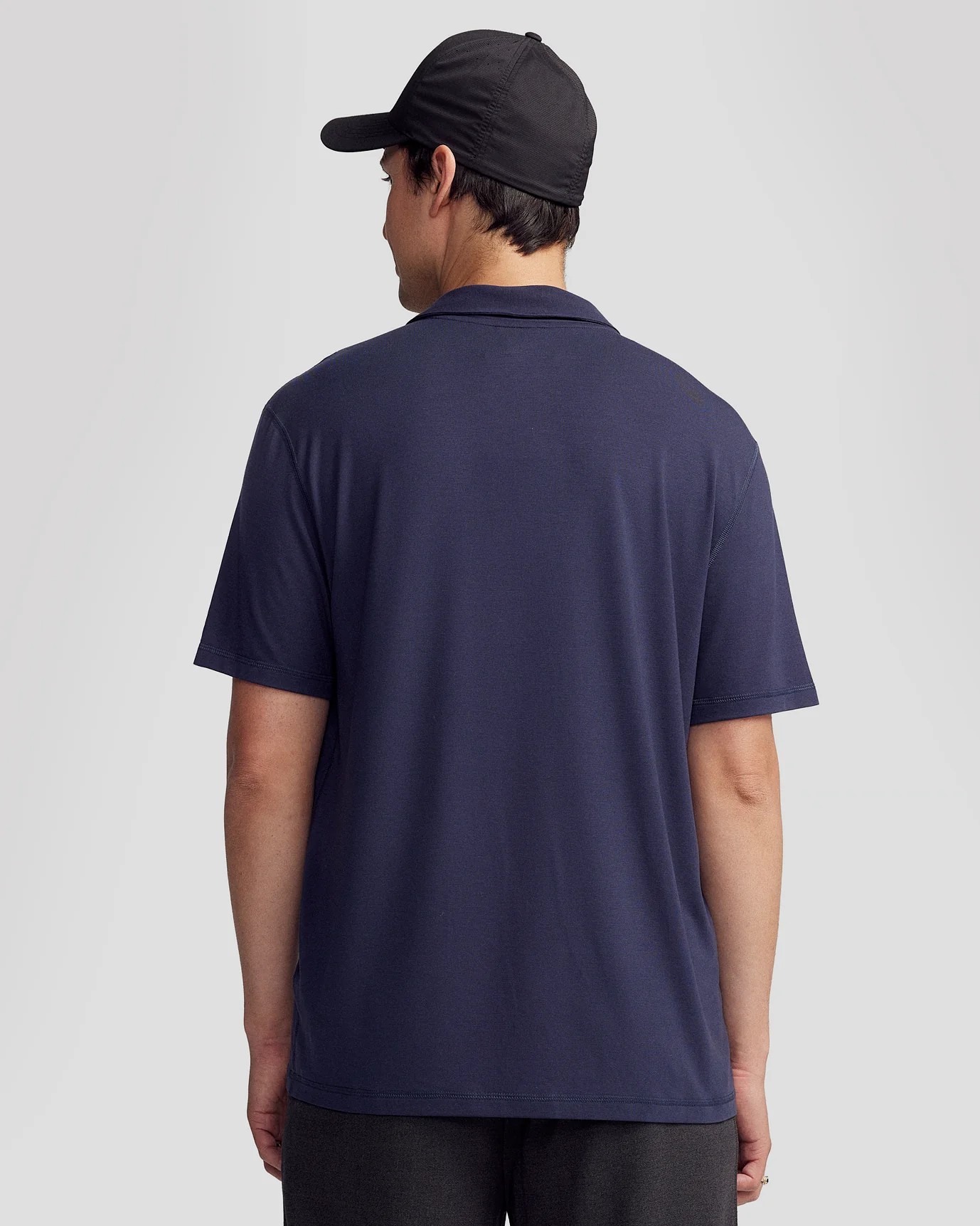 Men’s Anytime Polo - Pure Navy - Image 4