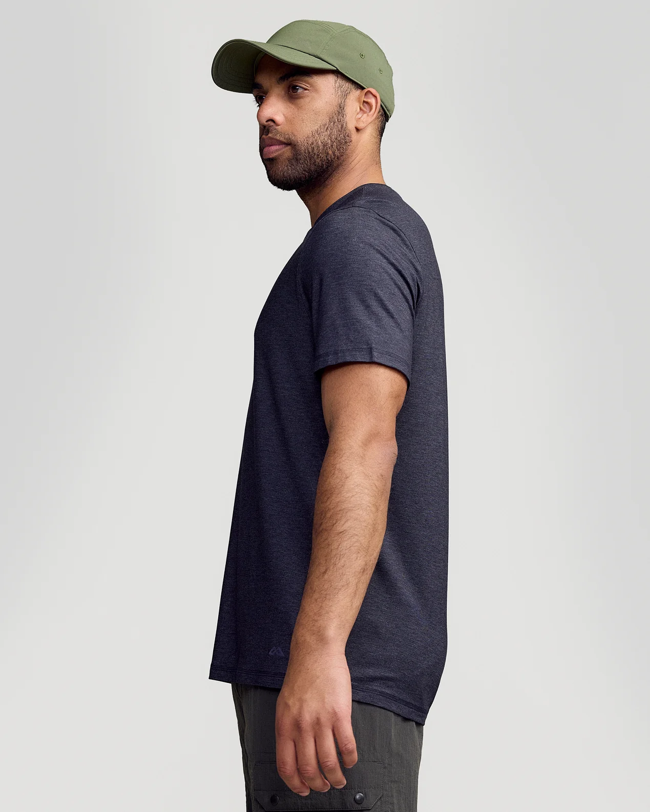 Men’s Anytime T - shirt - Charcoal Marle - Image 3