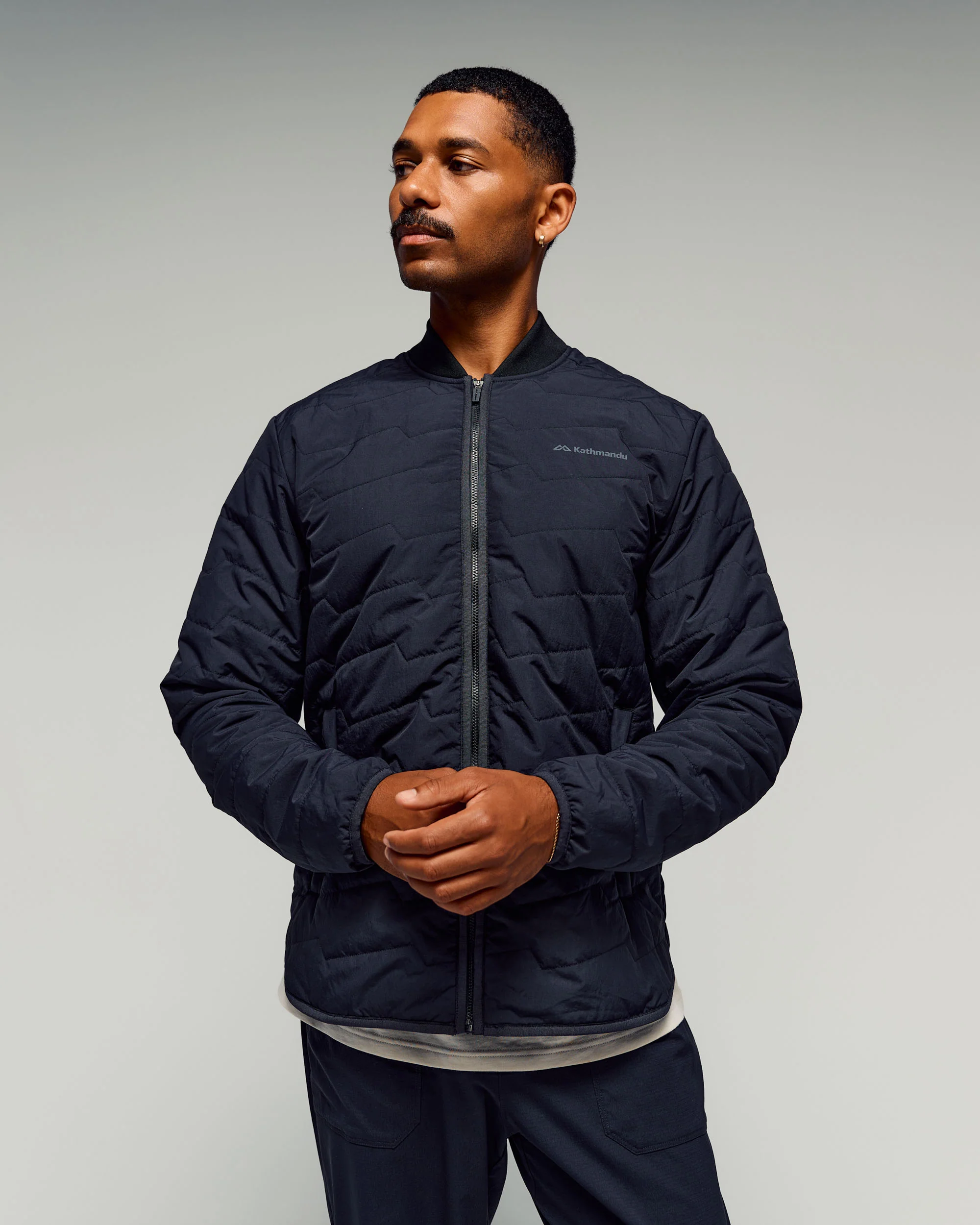 Men's Citytrek 2L Rain Insulated 3in1 Parka -  Black Stingray - Image 2
