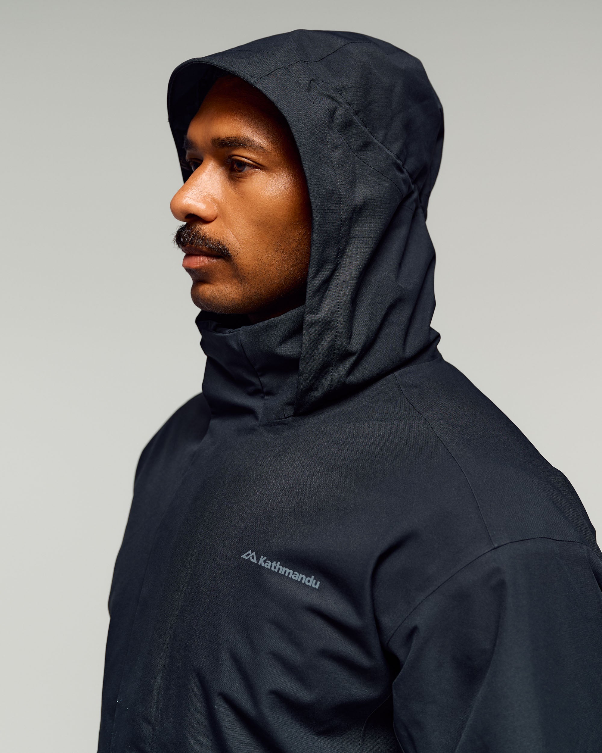 Men's Citytrek 2L Rain Insulated 3in1 Parka -  Black Stingray - Image 5