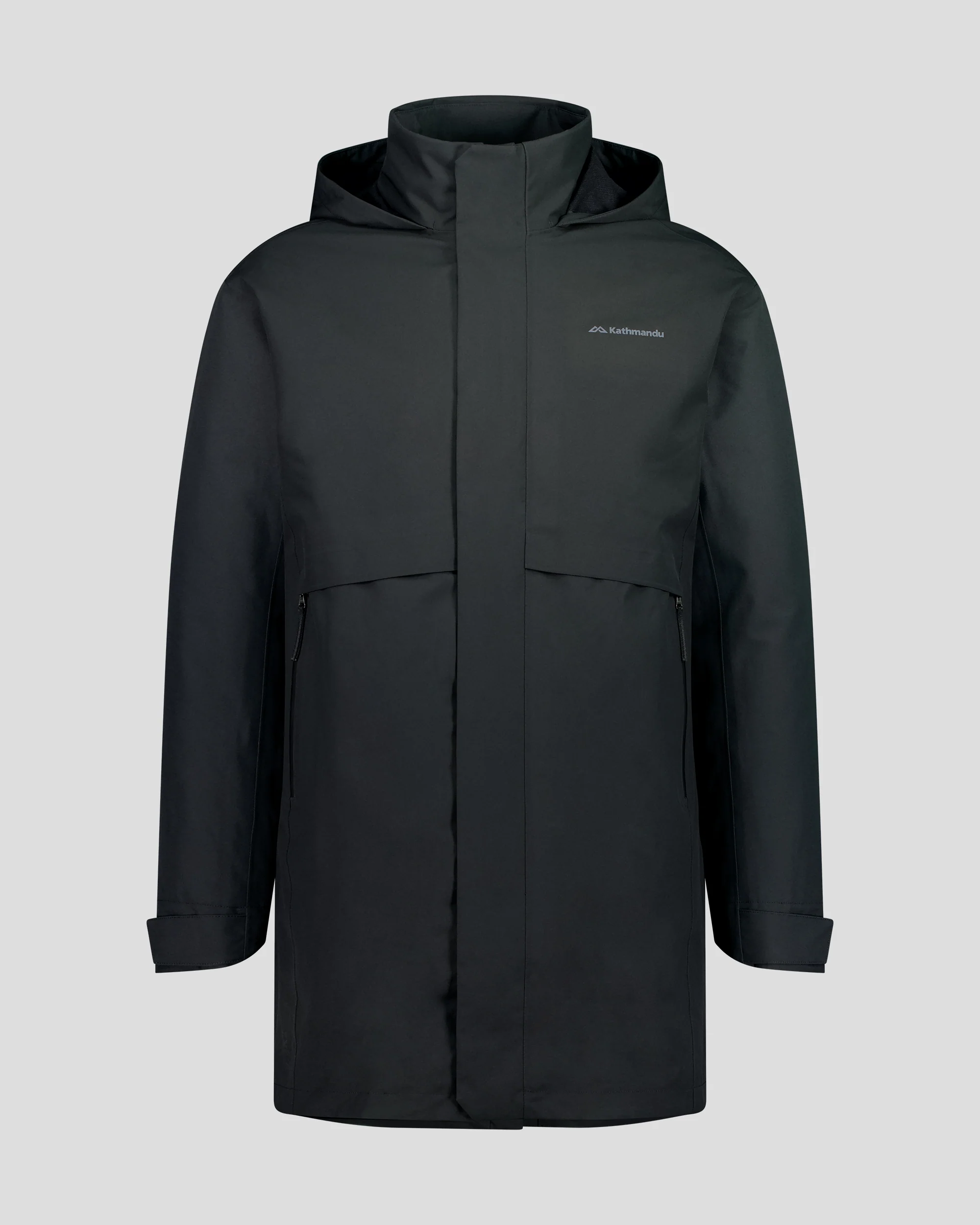 Men's Citytrek 2L Rain Insulated 3in1 Parka -  Black Stingray - Image 8