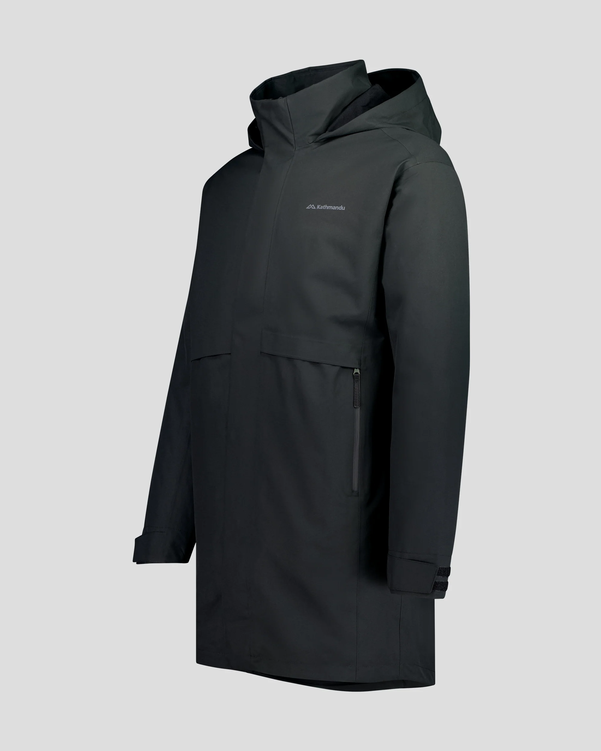 Men's Citytrek 2L Rain Insulated 3in1 Parka -  Black Stingray - Image 9