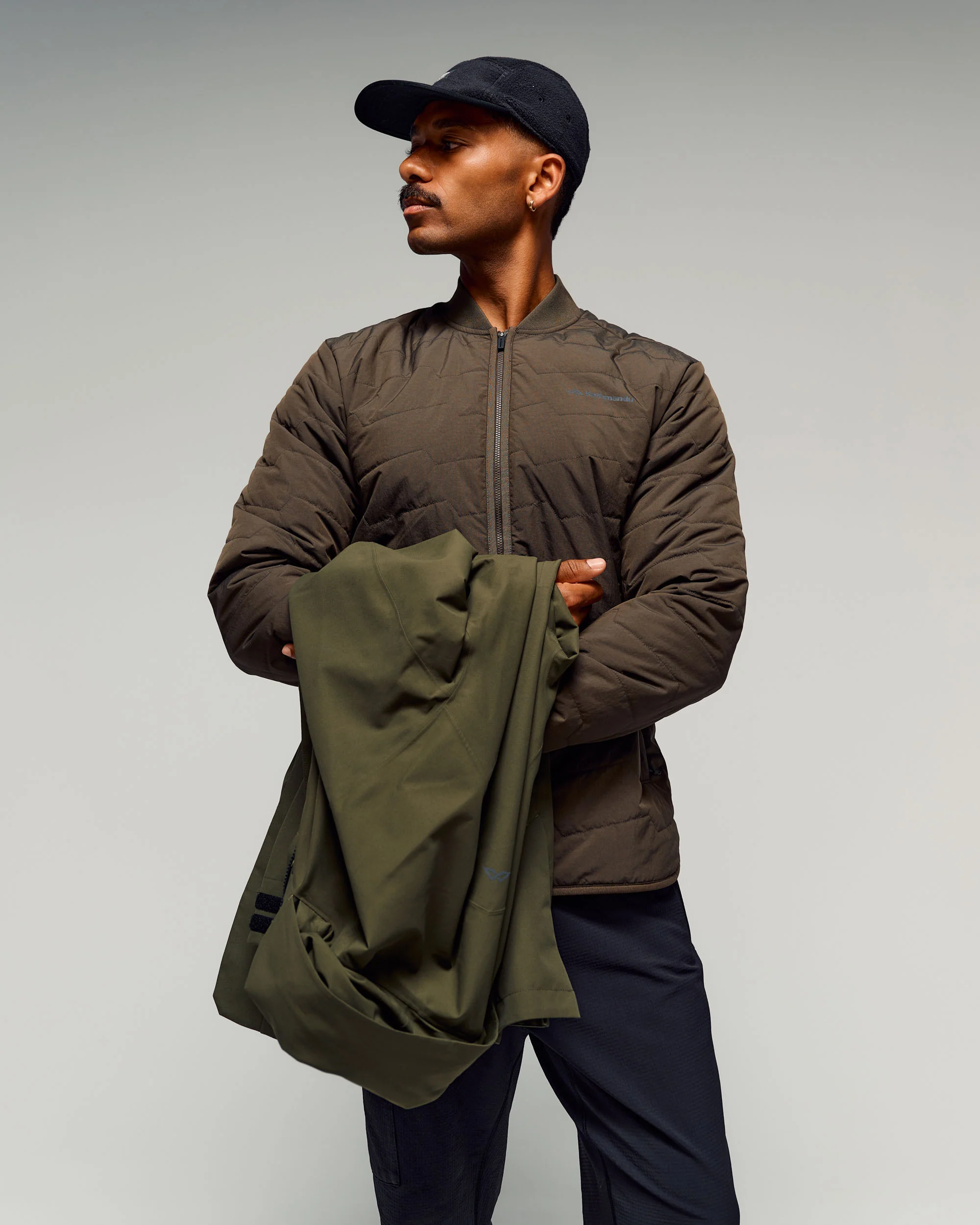 Men's Citytrek 2L Rain Insulated 3in1 Parka -  Light Moss - Image 3