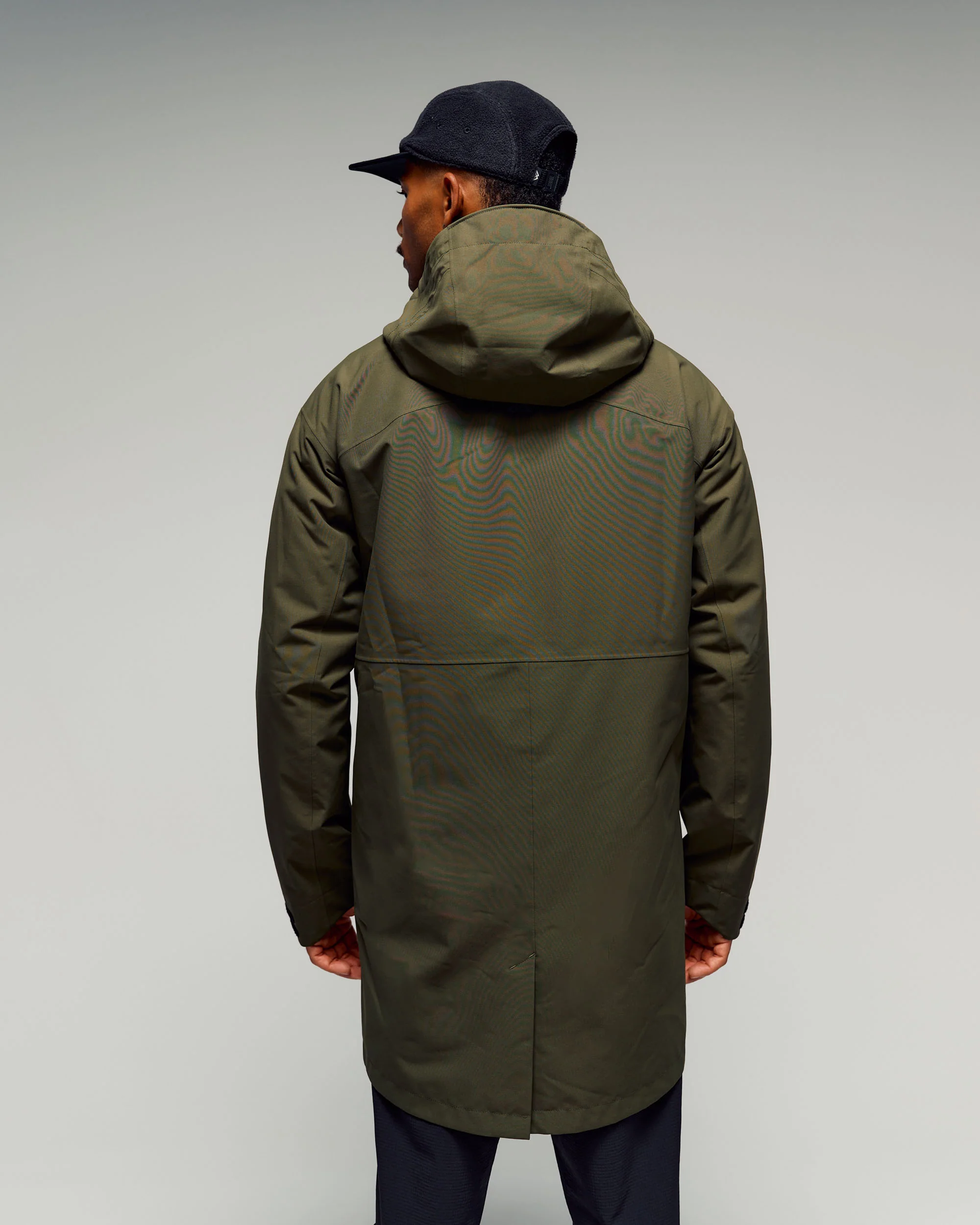 Men's Citytrek 2L Rain Insulated 3in1 Parka -  Light Moss - Image 6