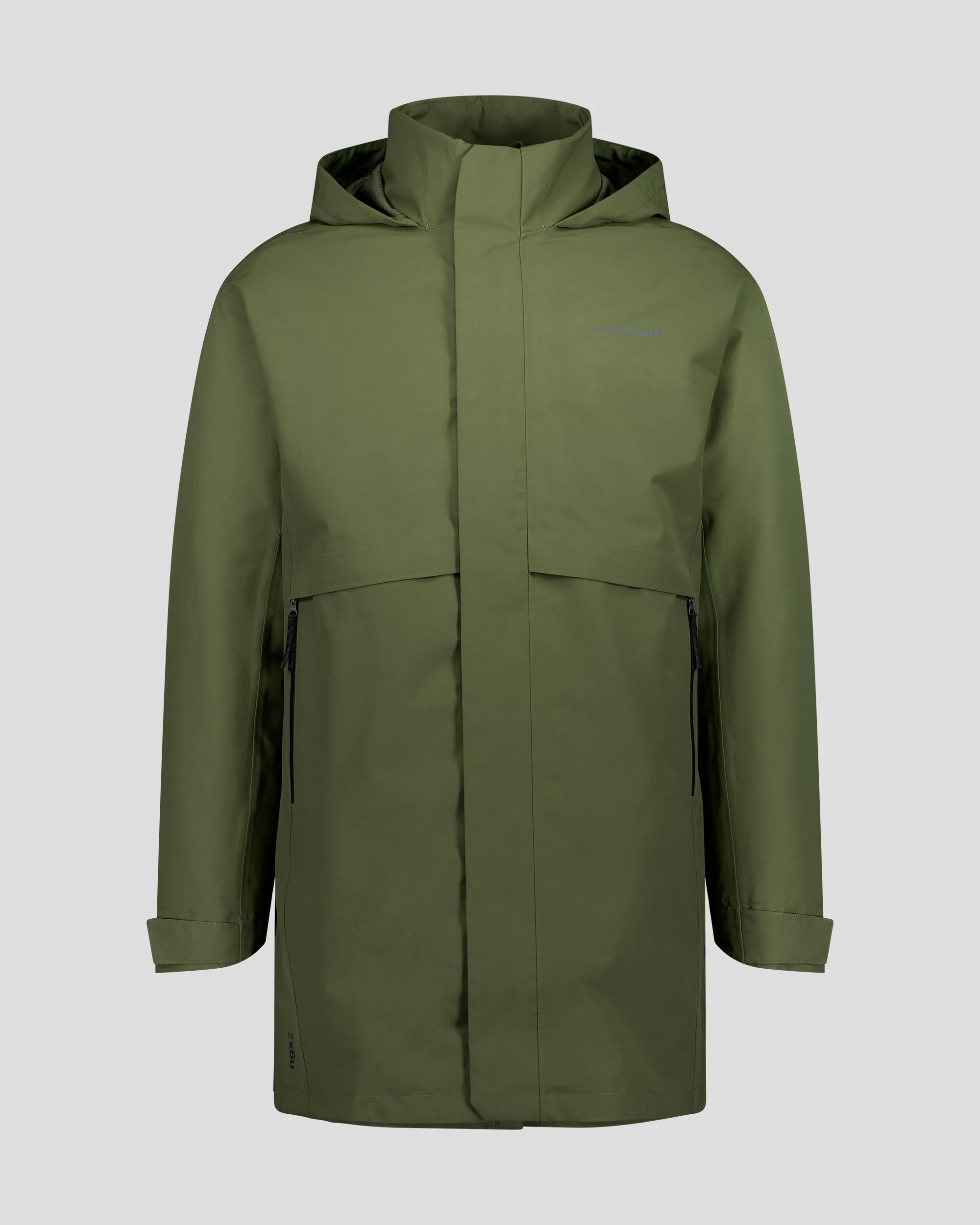 Men's Citytrek 2L Rain Insulated 3in1 Parka -  Light Moss - Image 9