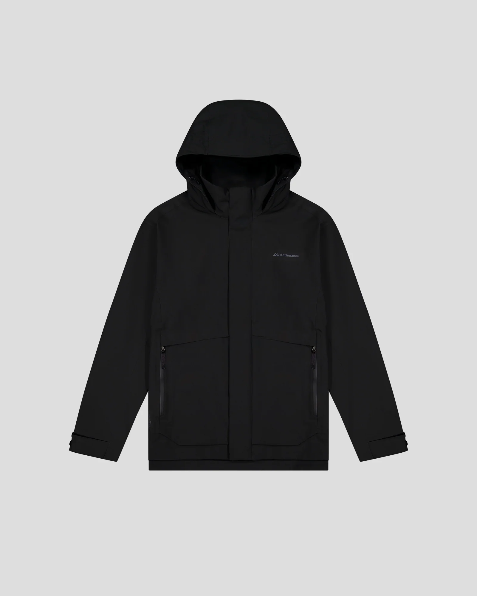 Men's Citytrek 2L Rain Jacket - Black Stingray - Image 5