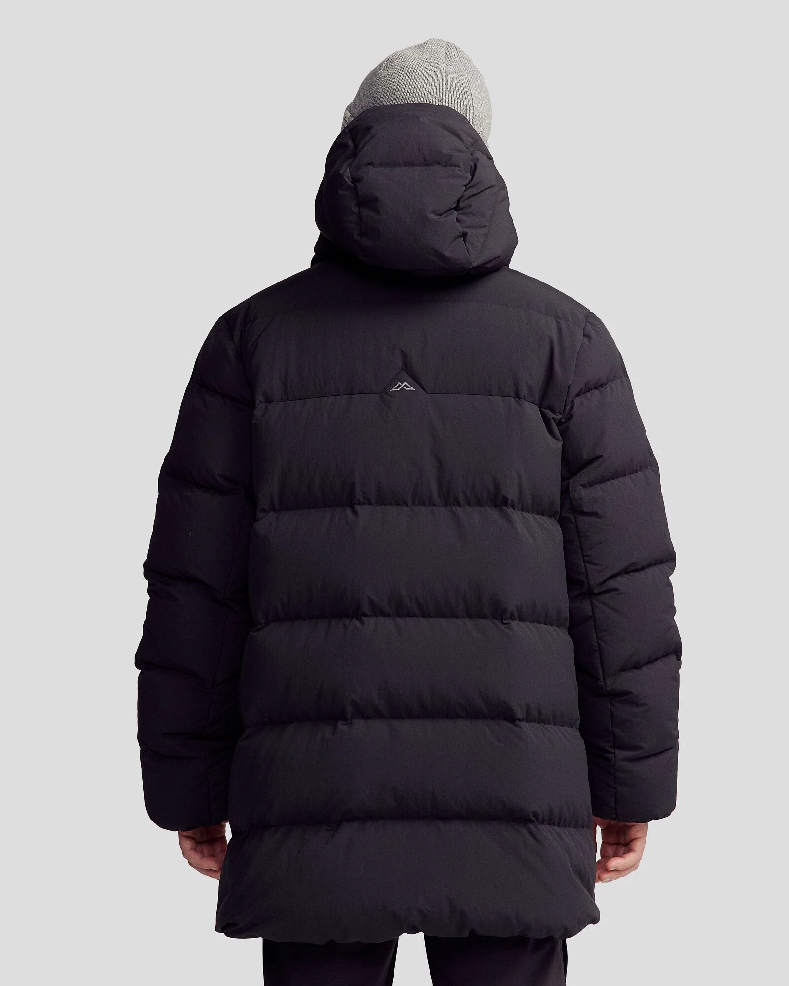 Men's Epiq Down Heritage Parka Jacket - Black Stingray - Image 5