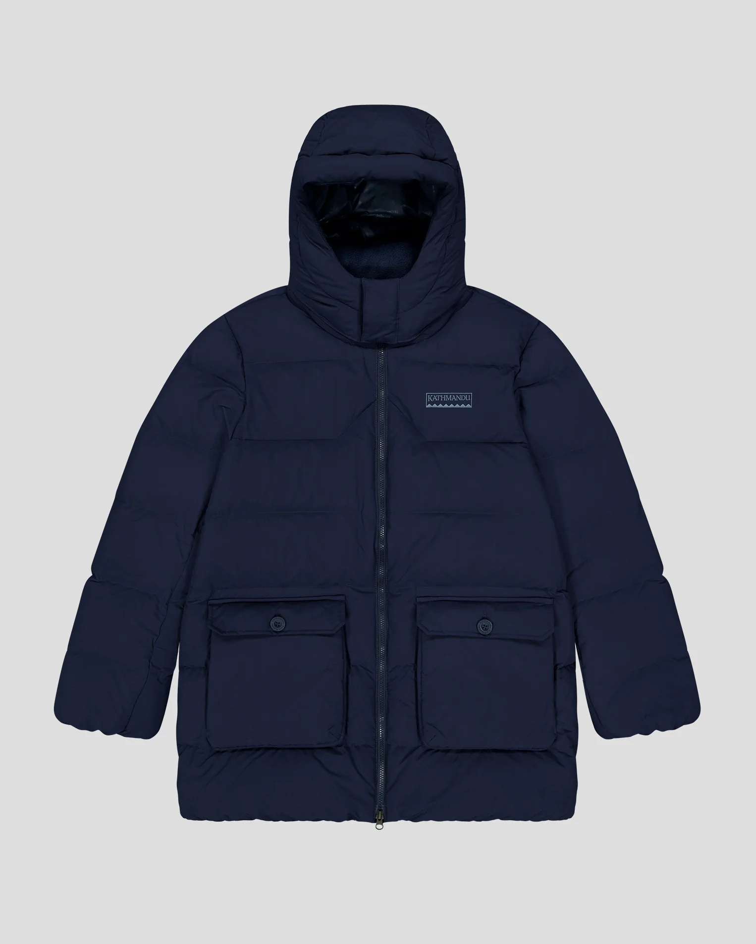 Men's Epiq Down Heritage Parka Jacket - Pure Navy - Image 4