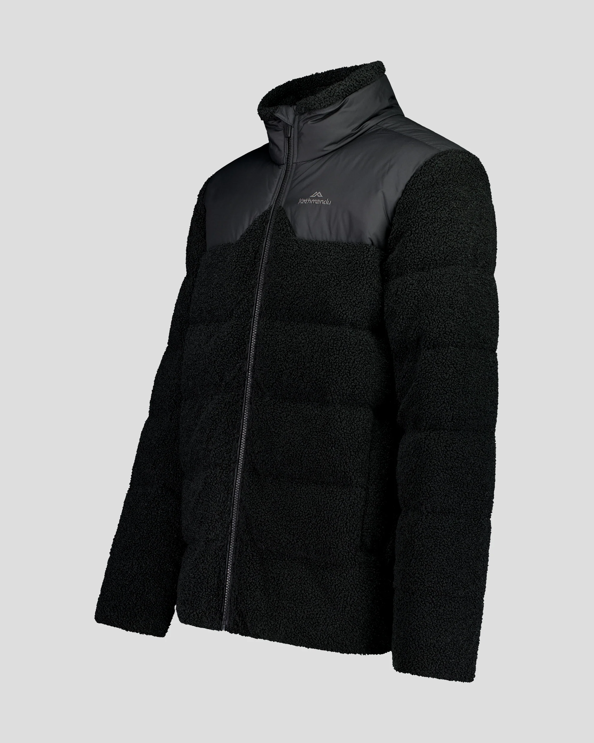 Men's Epiq Hybrid Fleece Jacket - Black Stingray - Image 7