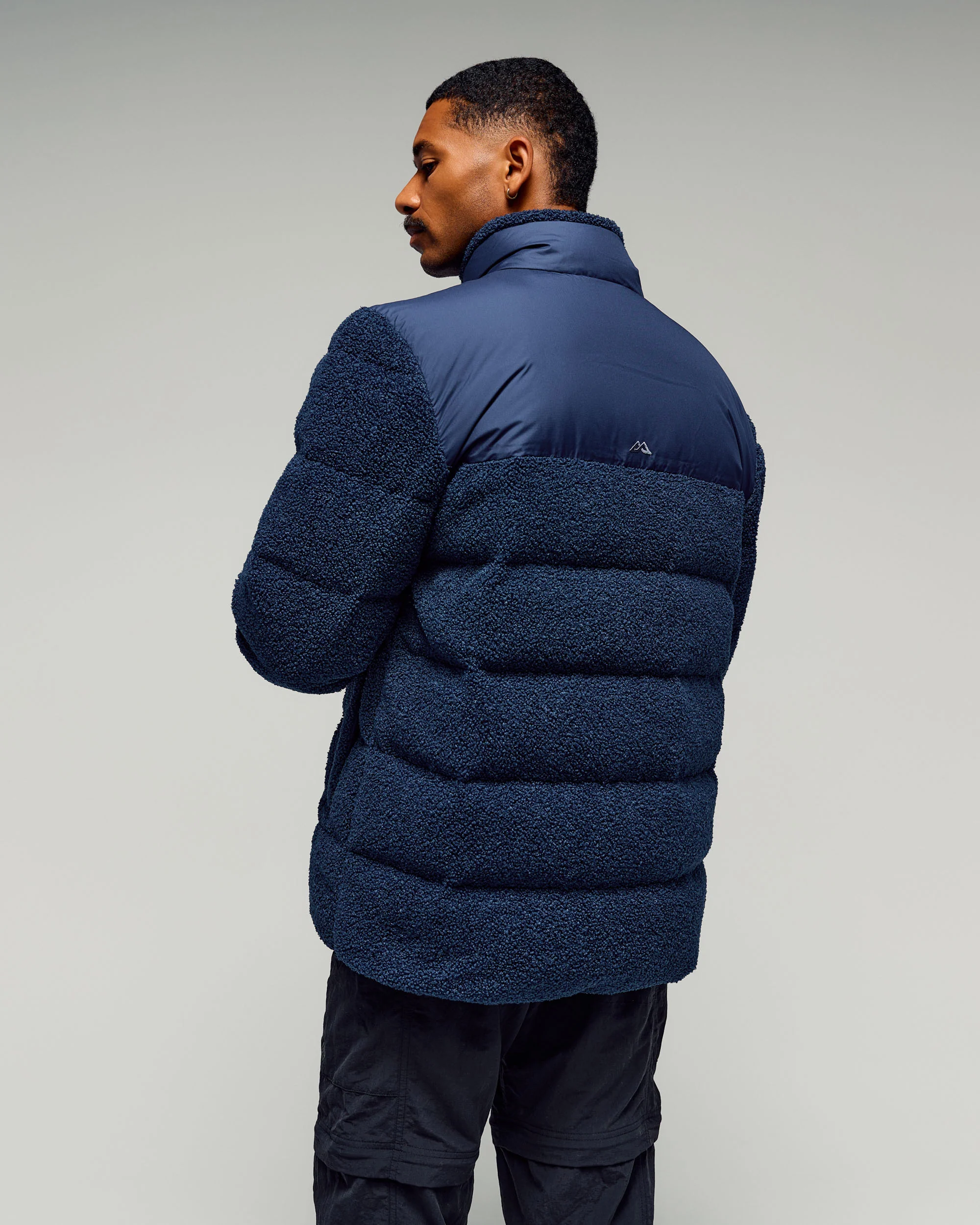 Men's Epiq Hybrid Fleece Jacket - Classic Navy - Image 4