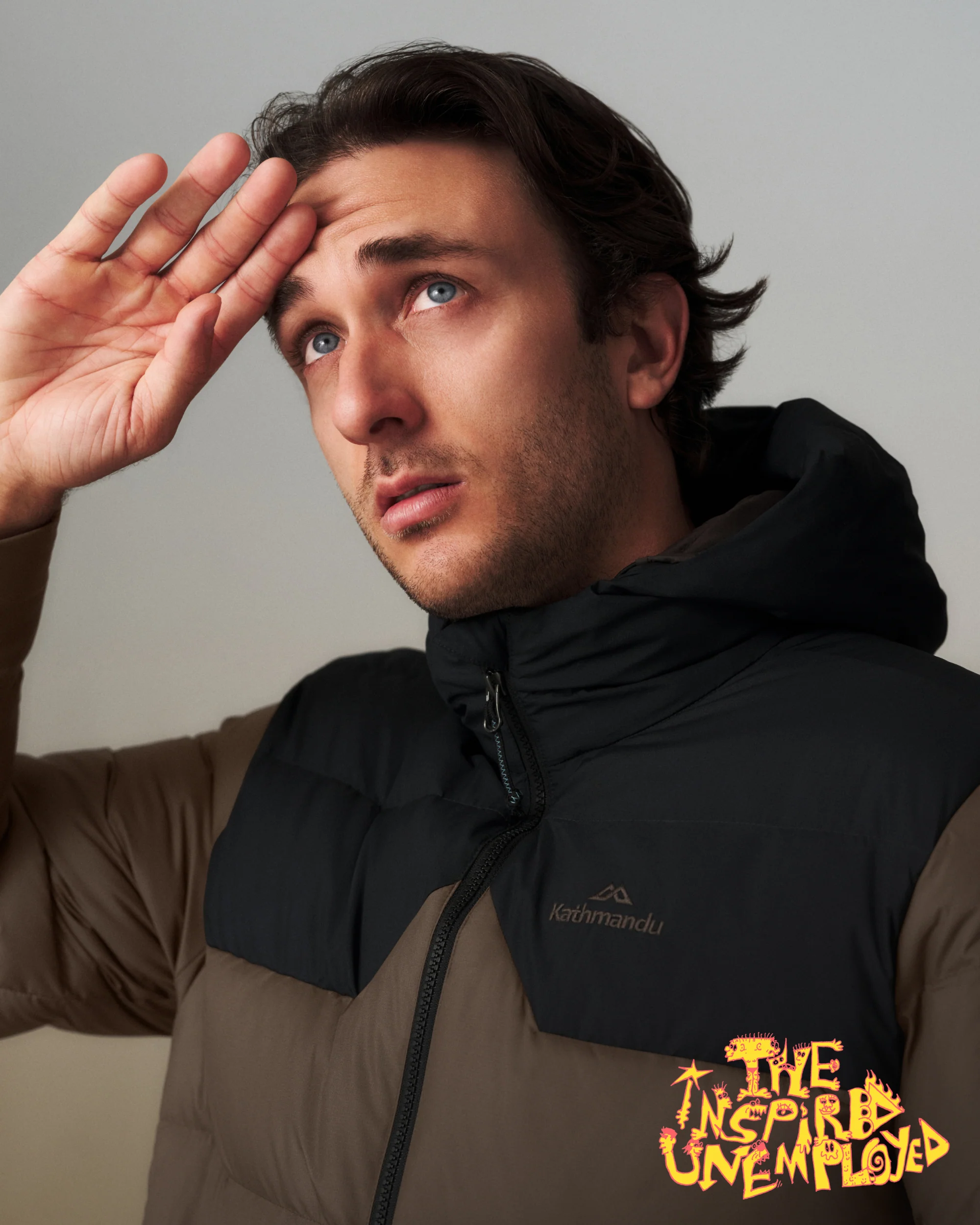 Men's Epiq Steele Hooded Down Jacket - Trail - Image 2