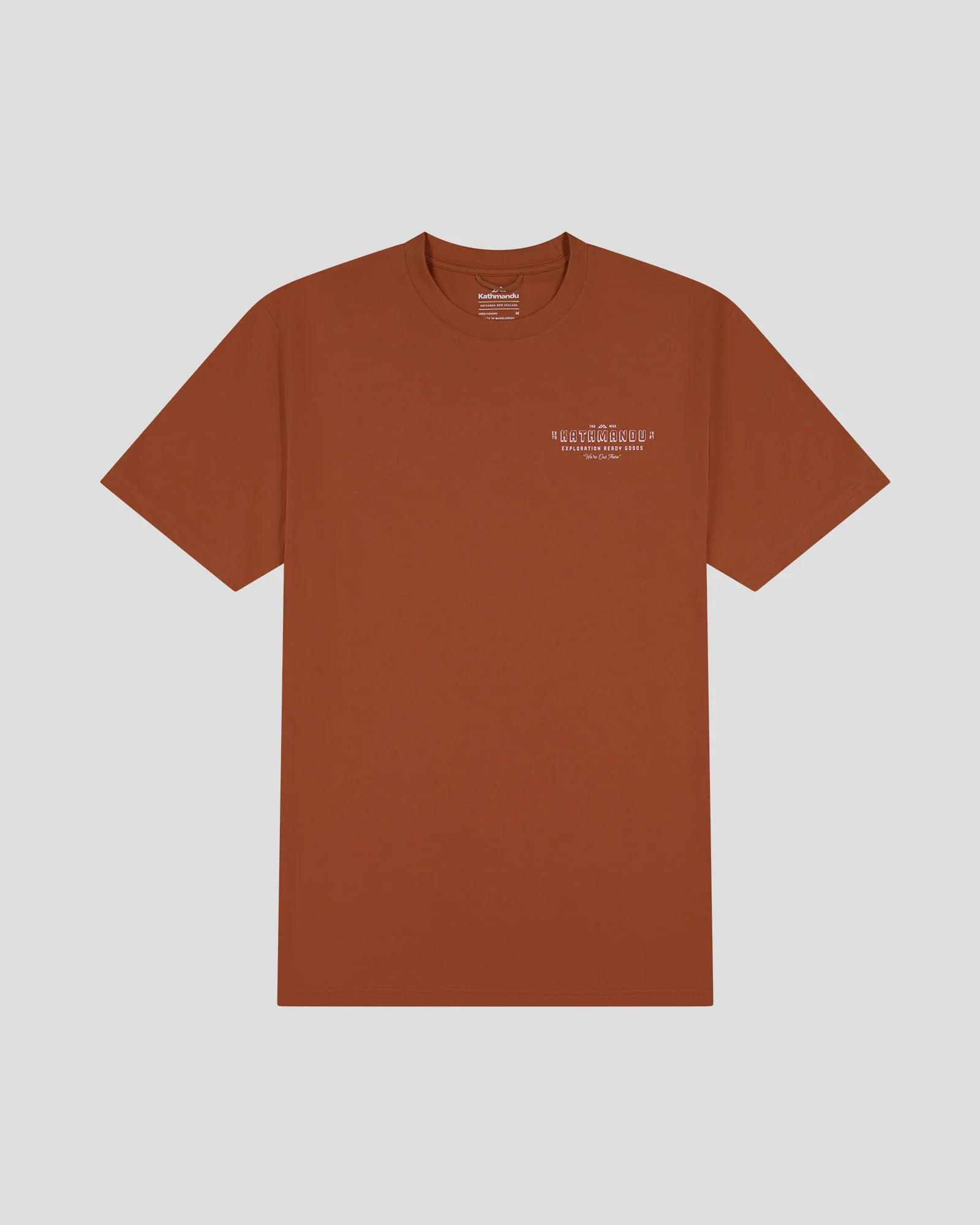 Men's Exploration Organic Cotton T-Shirt - Copper - Image 3