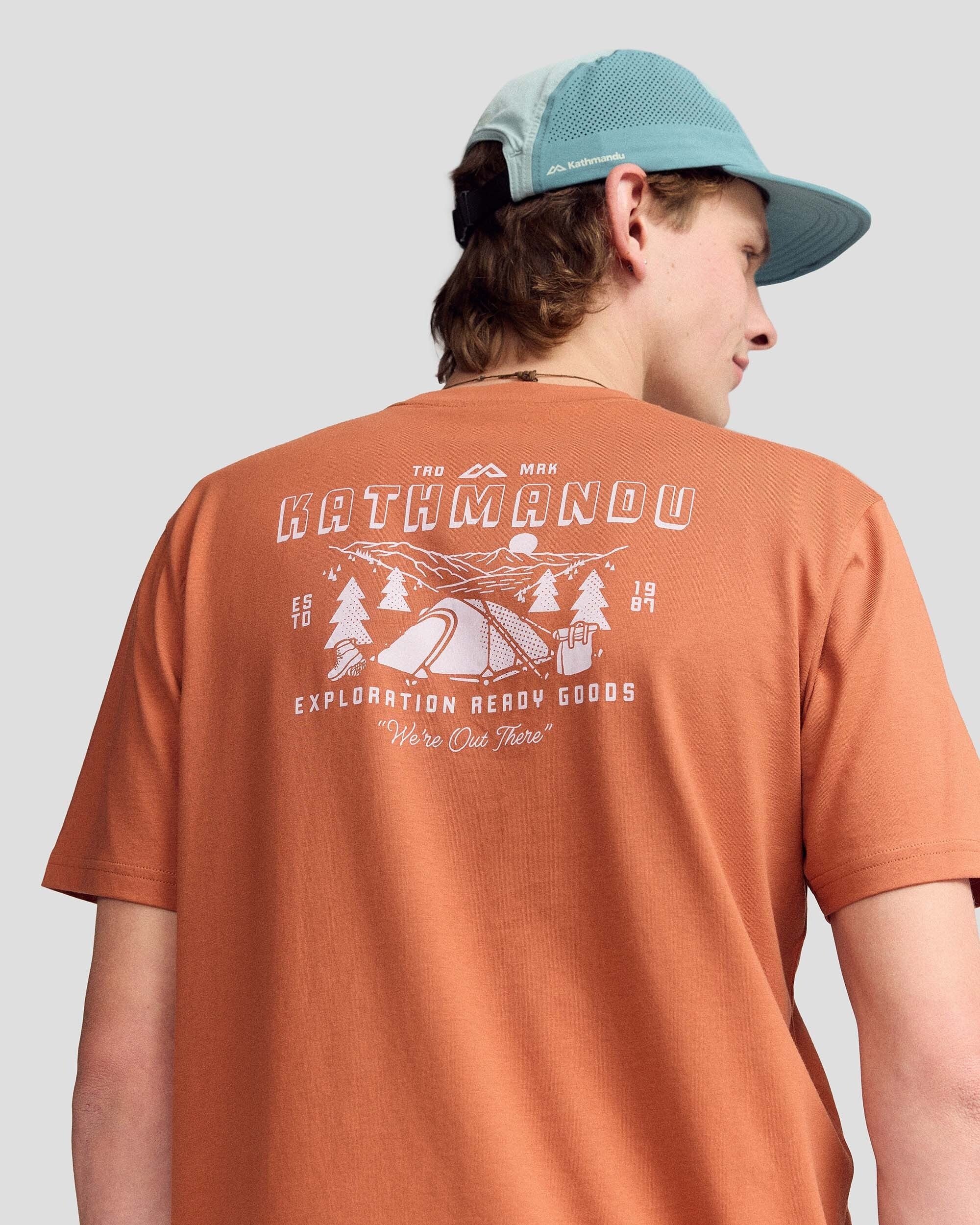 Men's Exploration Organic Cotton T-Shirt - Copper - Image 5