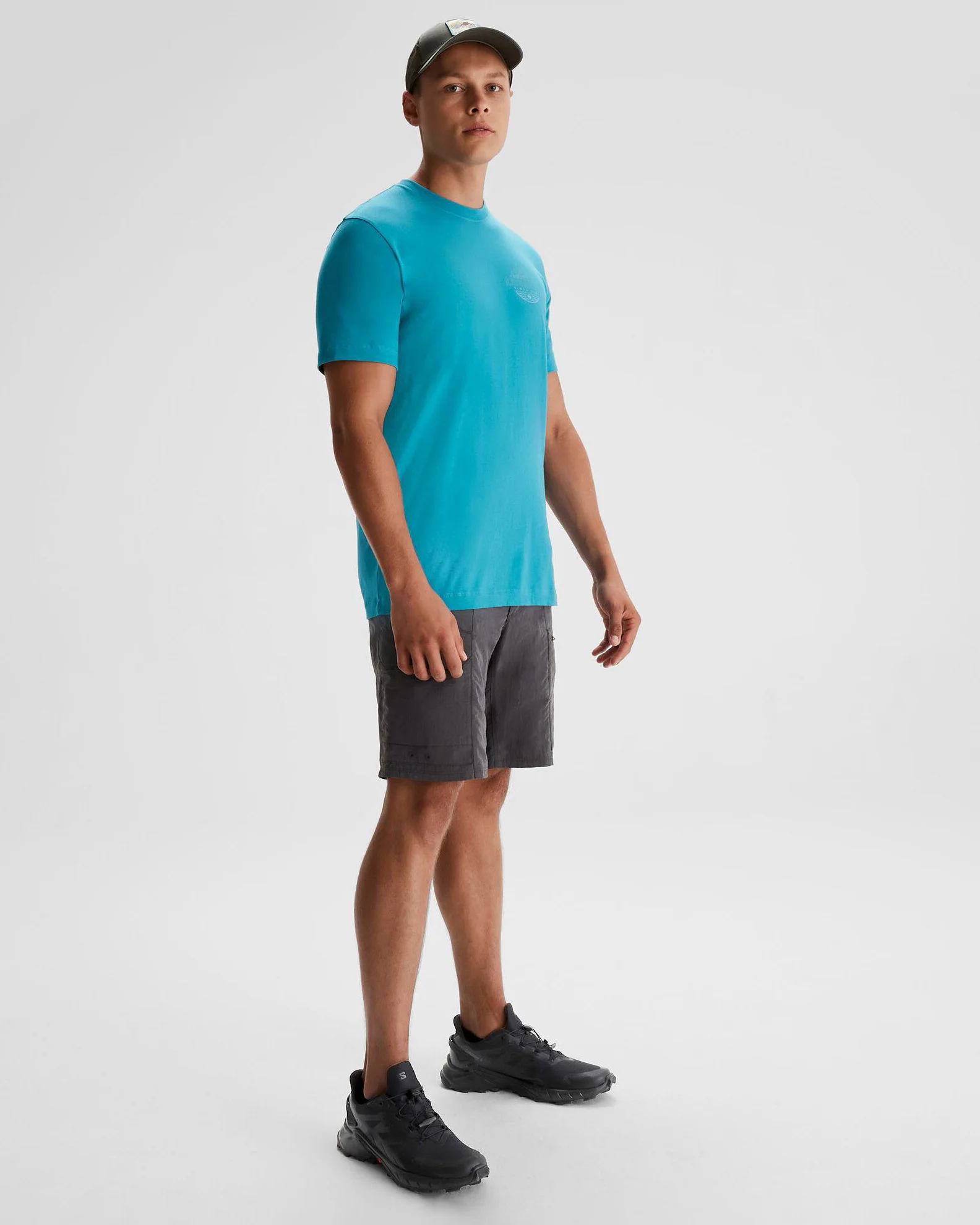 Men's Kathmandu Logo Faded Organic Cotton T-shirt - Eddy - Image 2