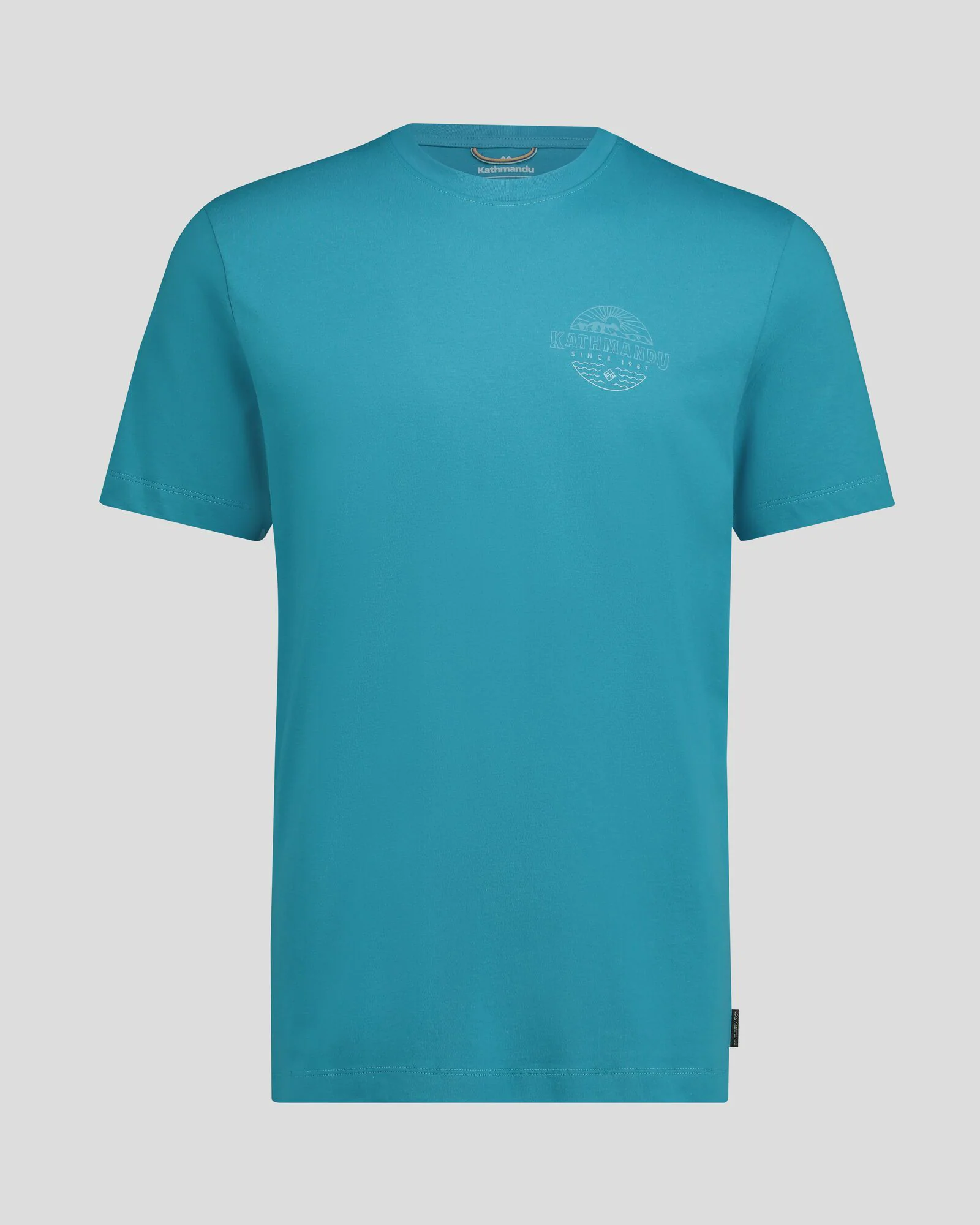 Men's Kathmandu Logo Faded Organic Cotton T-shirt - Eddy - Image 4