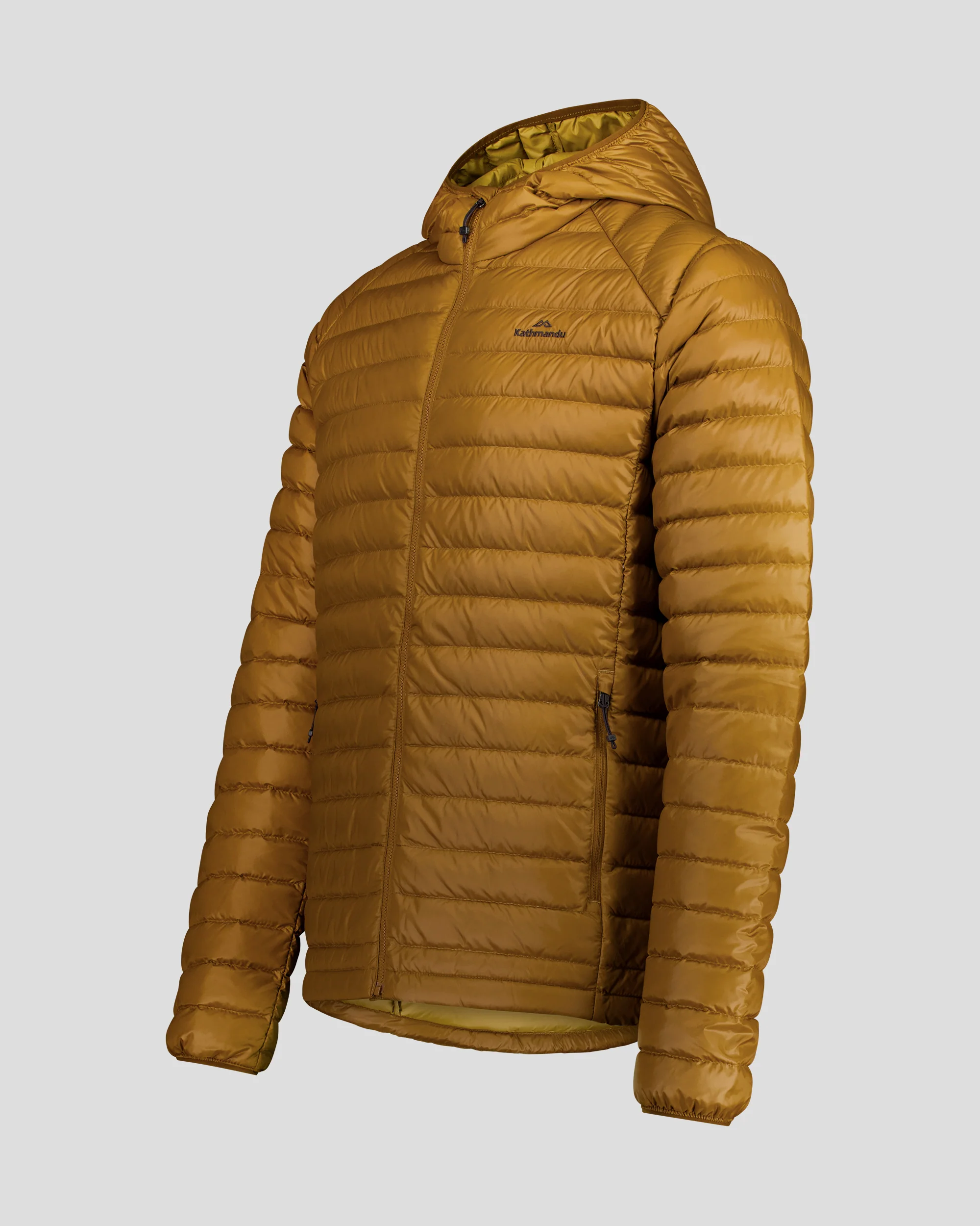 Men's Heli Down Hooded Jacket v3 - Bark - Image 6