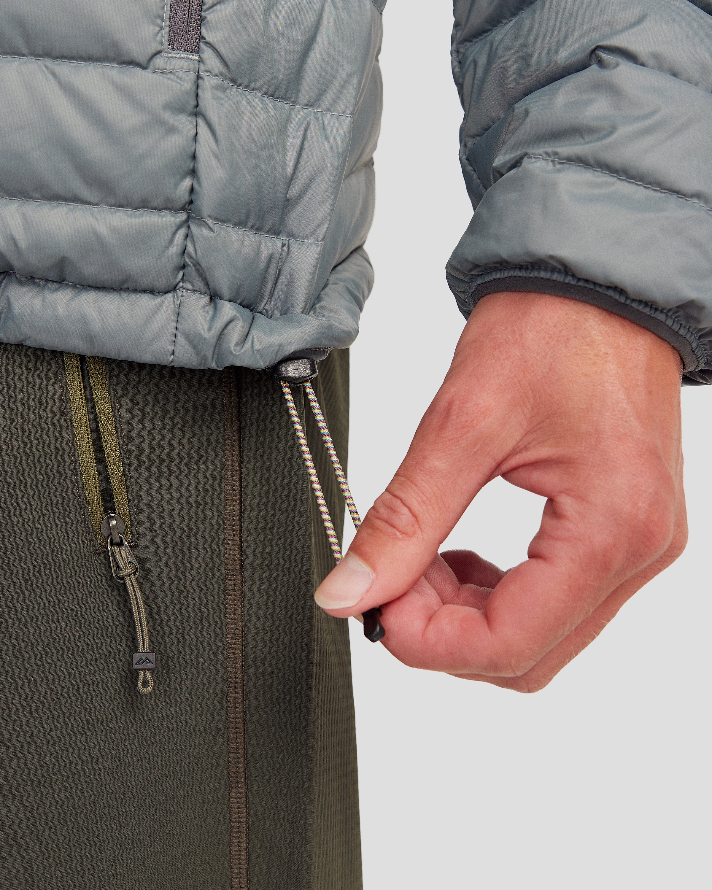 Men's Heli Down Hooded Jacket v3 - Moon - Image 6