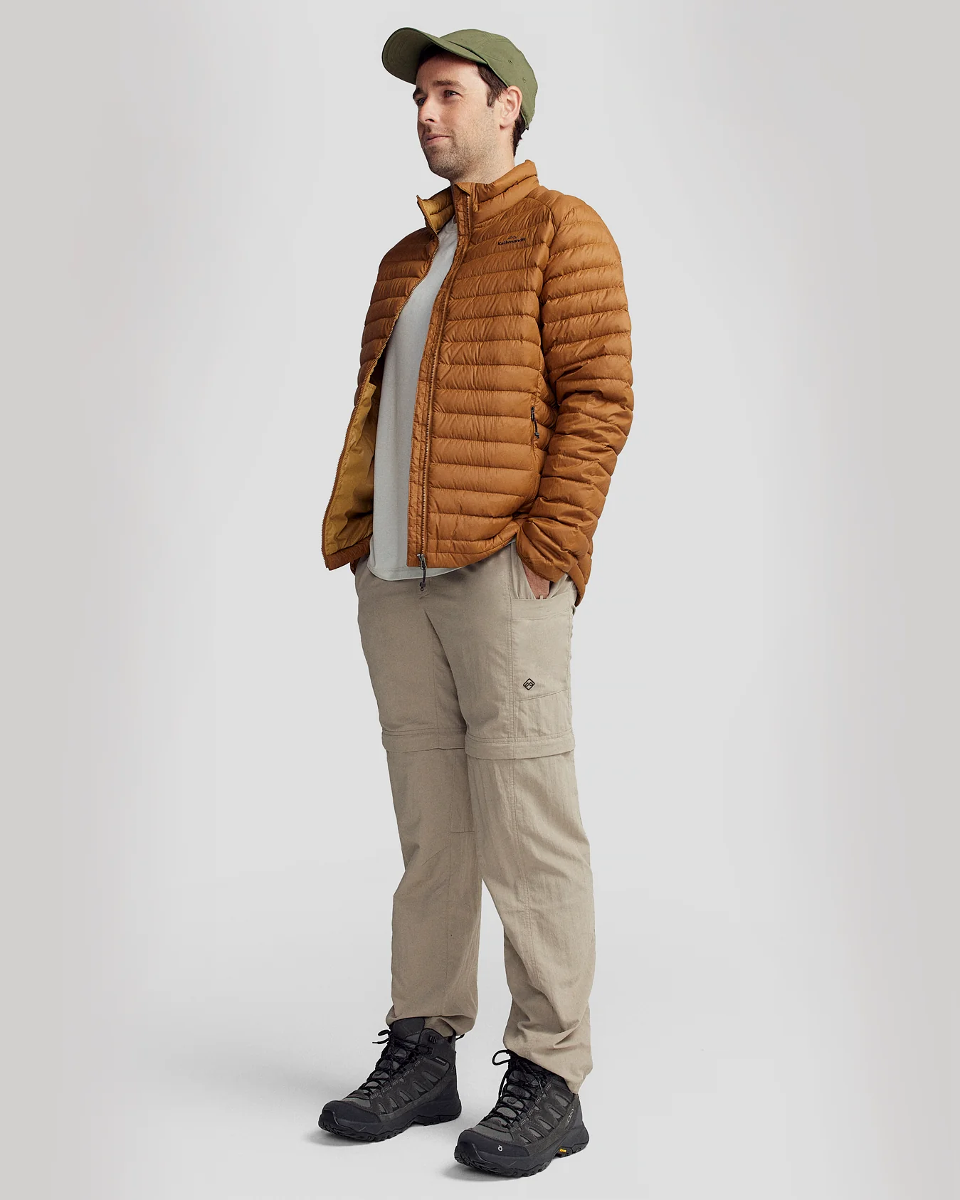 Men's Heli Down Jacket v4 - Bark - Image 2