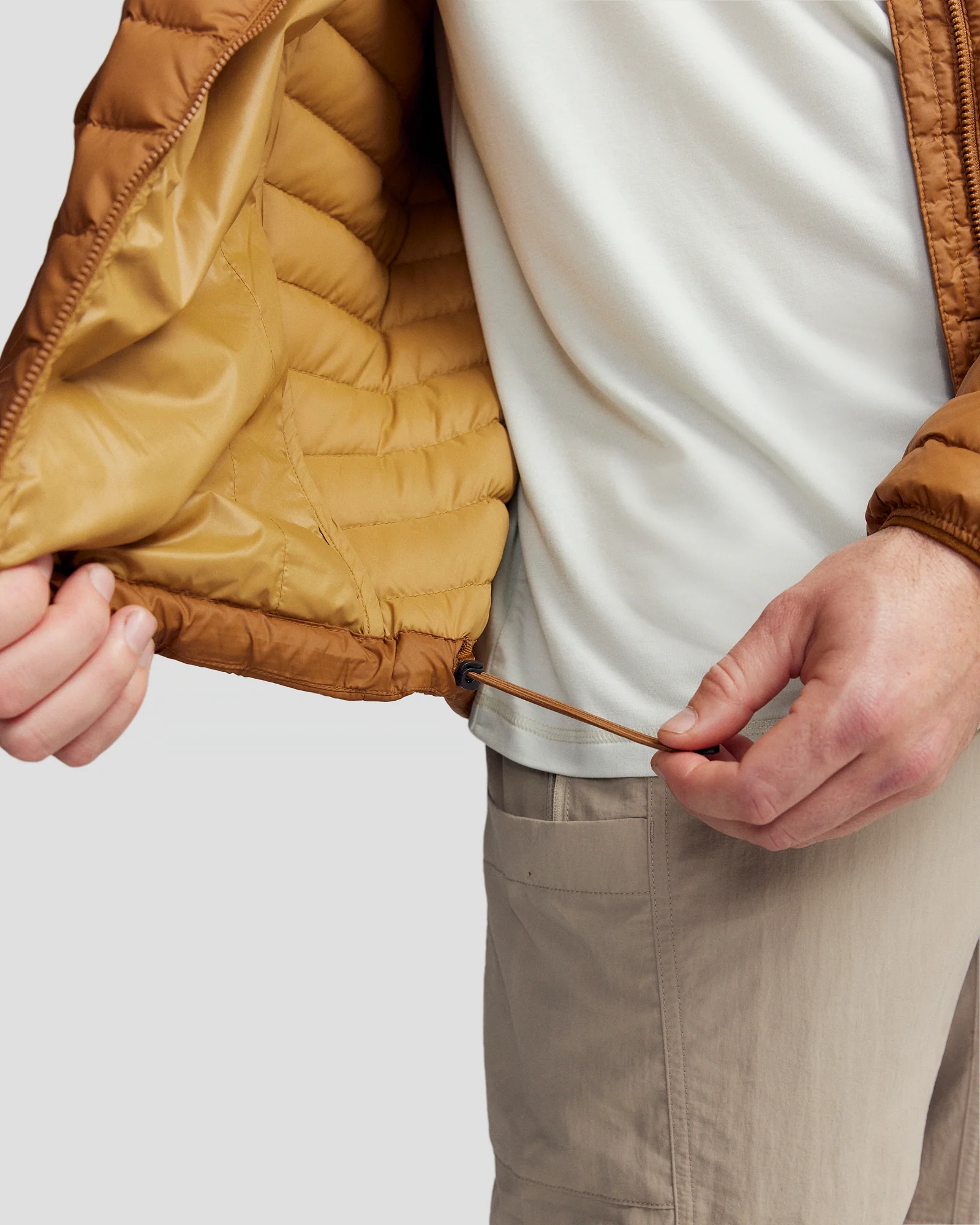 Men's Heli Down Jacket v4 - Bark - Image 5