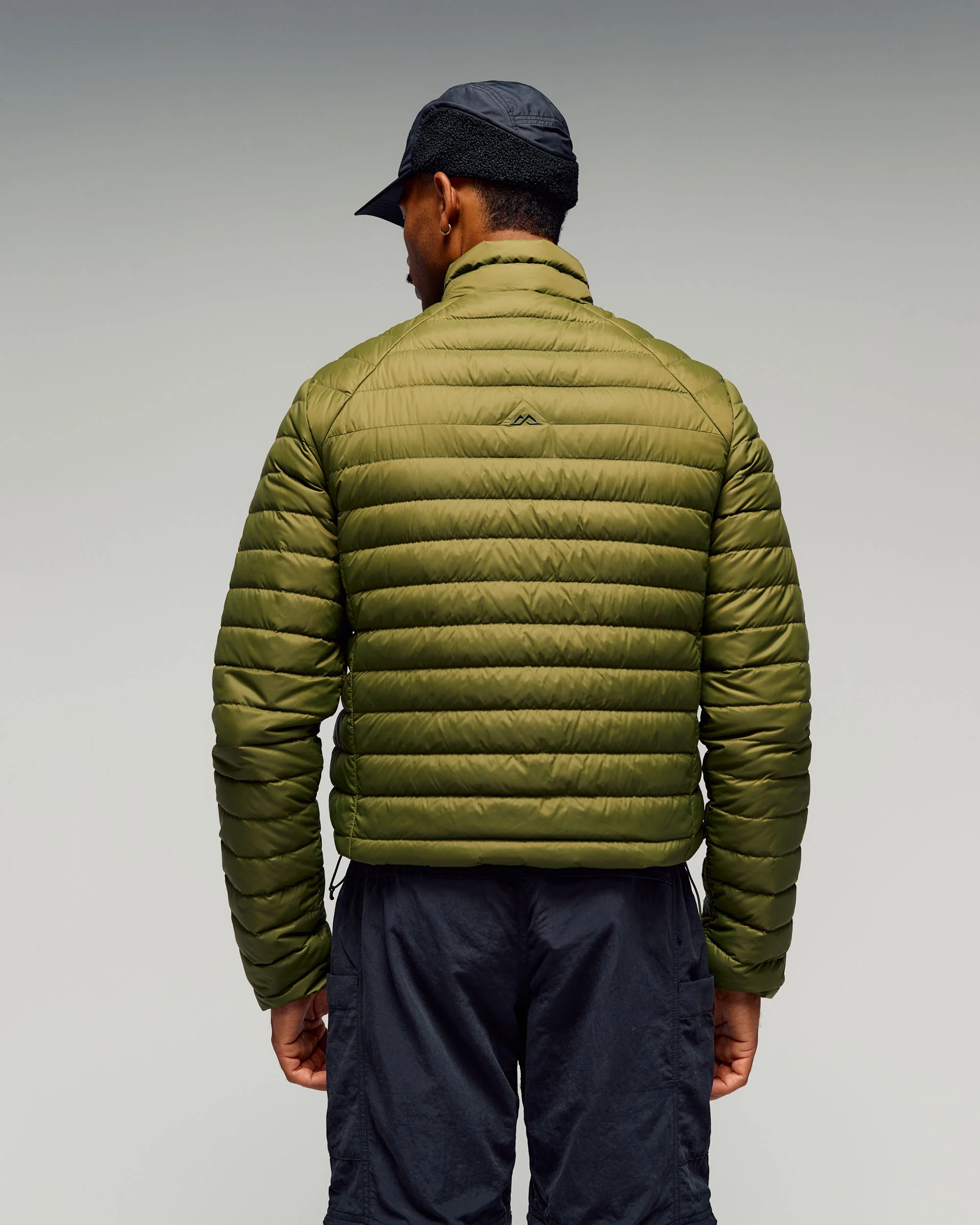Men's Heli Down Jacket v4 - Dark Fern - Image 3