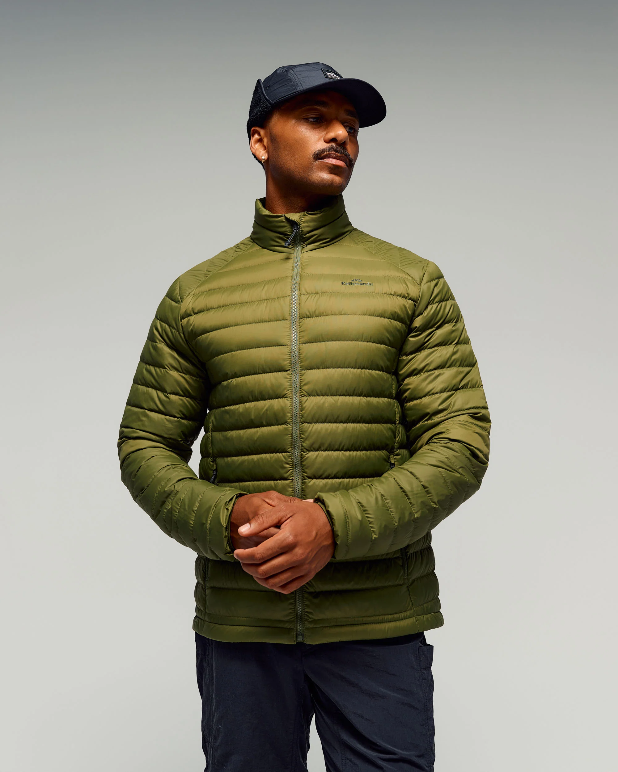 Men's Heli Down Jacket v4 - Dark Fern - Image 4