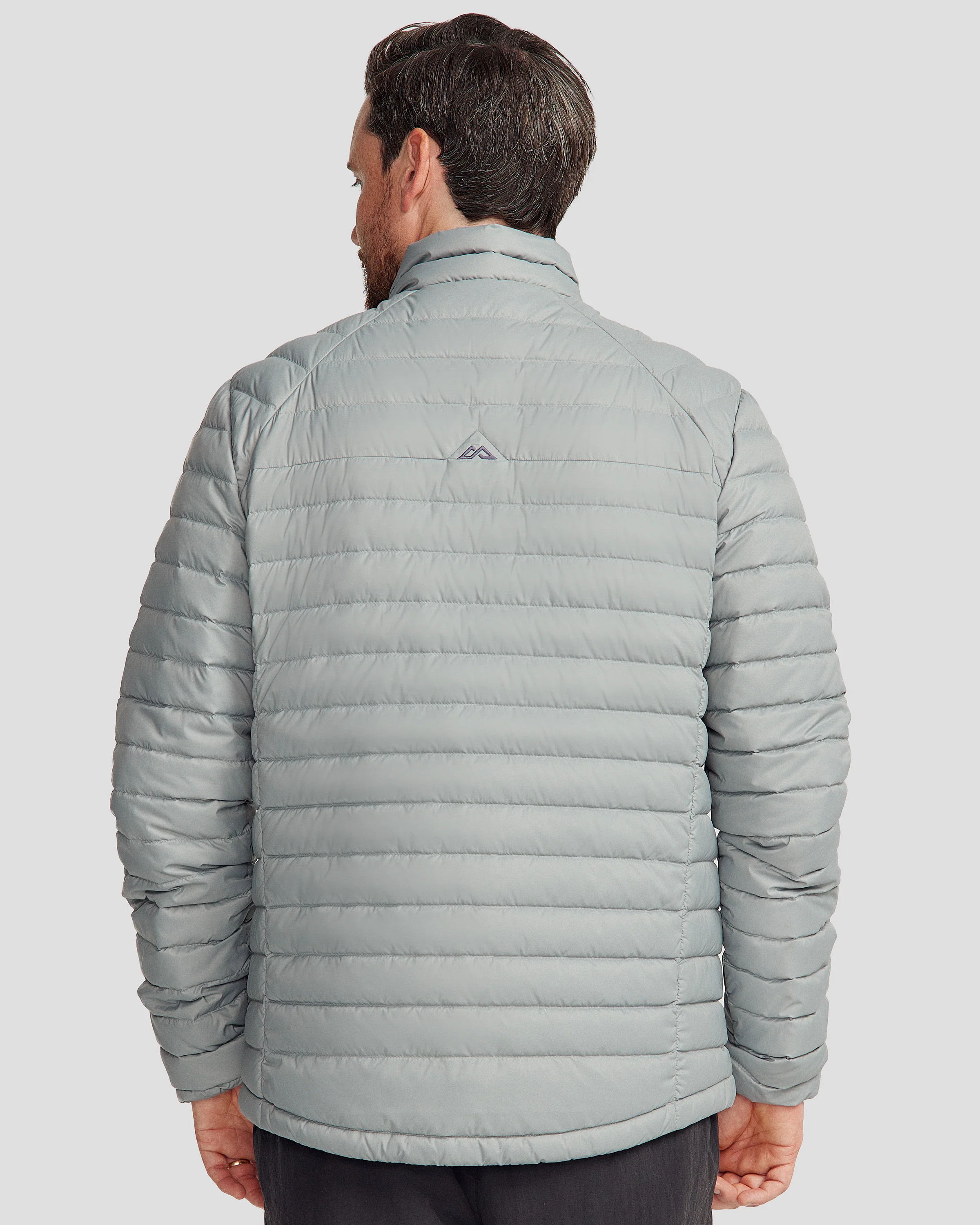 Men's Heli Down Jacket v4 - Light Moon - Image 4