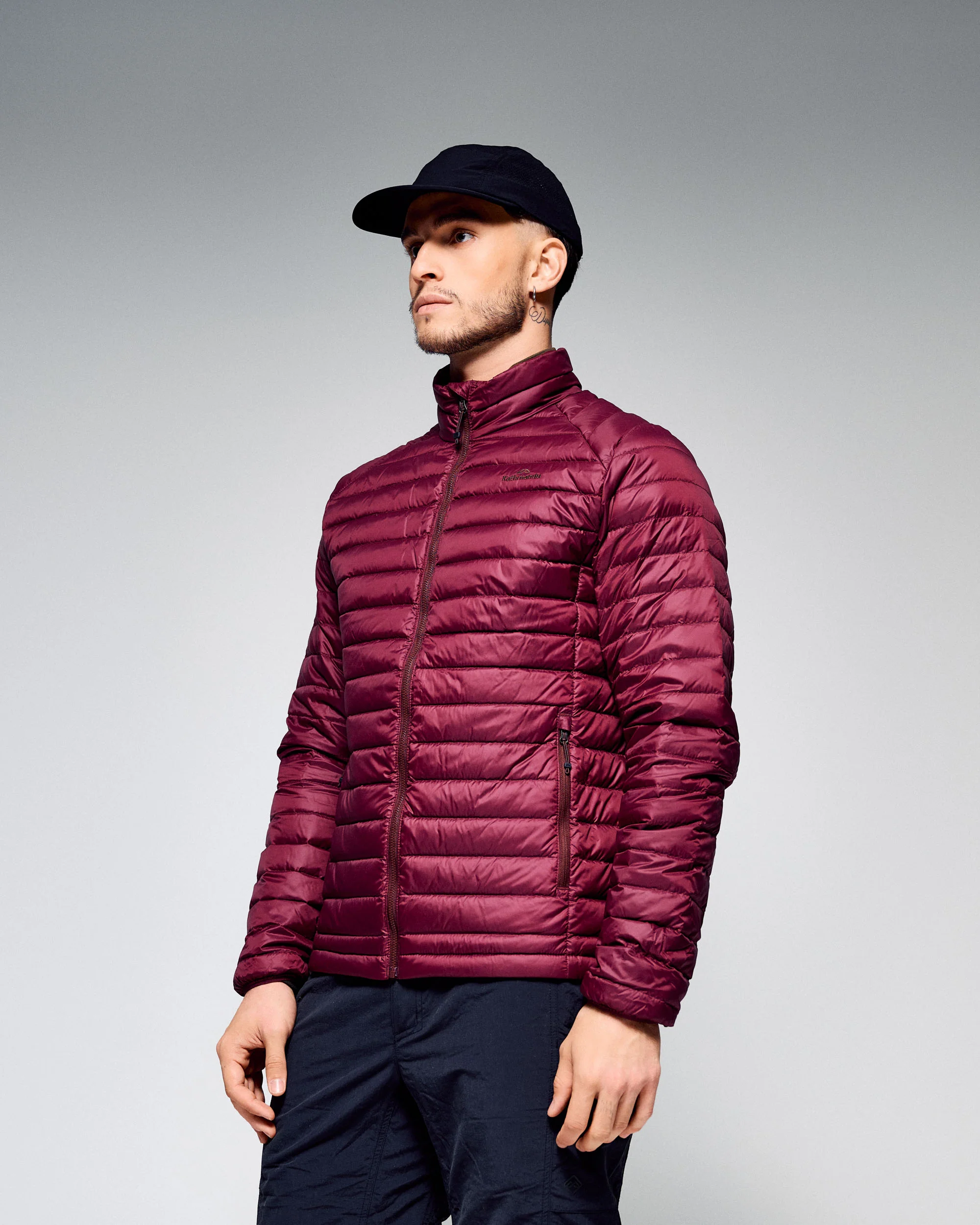 Men's Heli Down Jacket v4 - Mulberry - Image 2