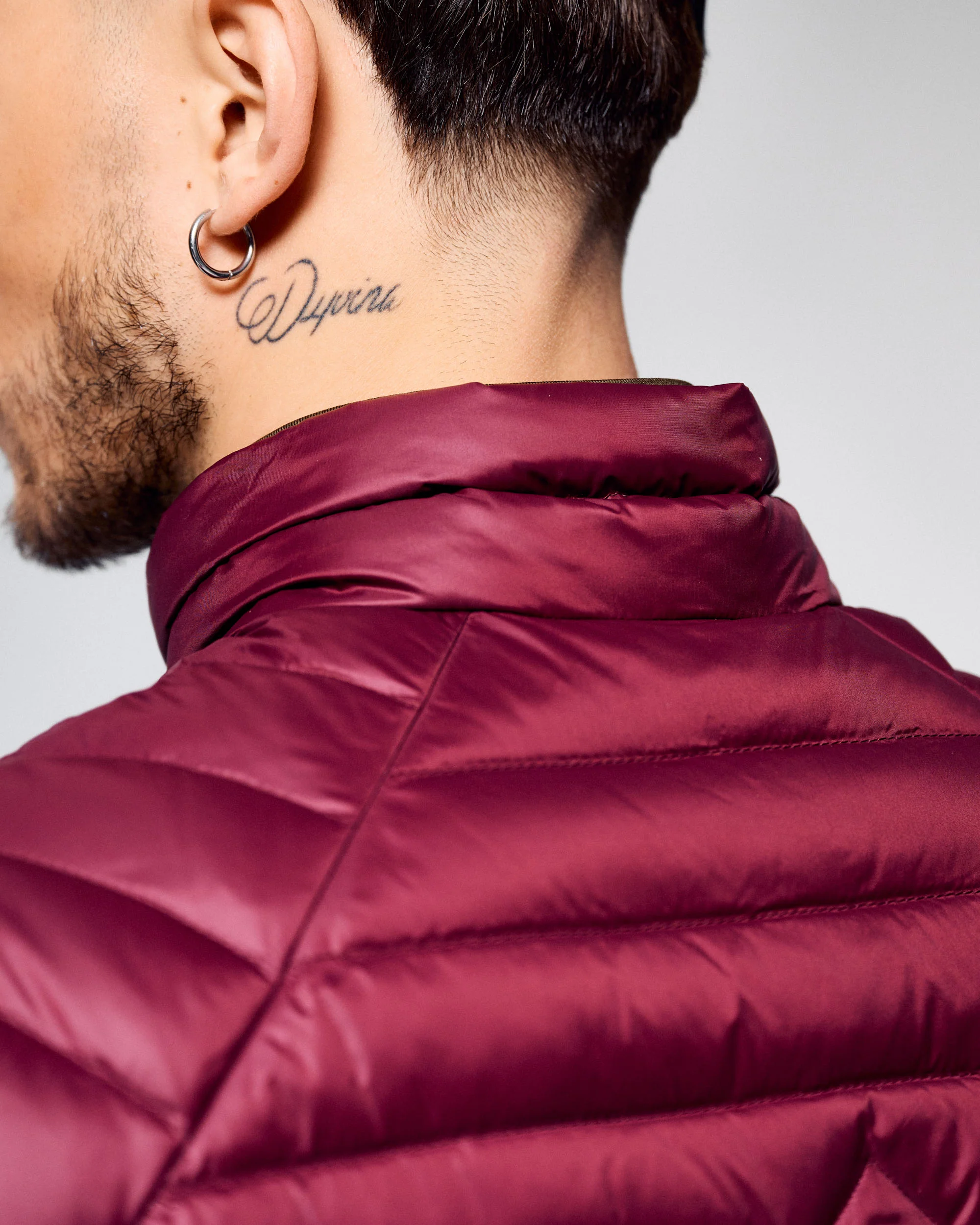 Men's Heli Down Jacket v4 - Mulberry - Image 6