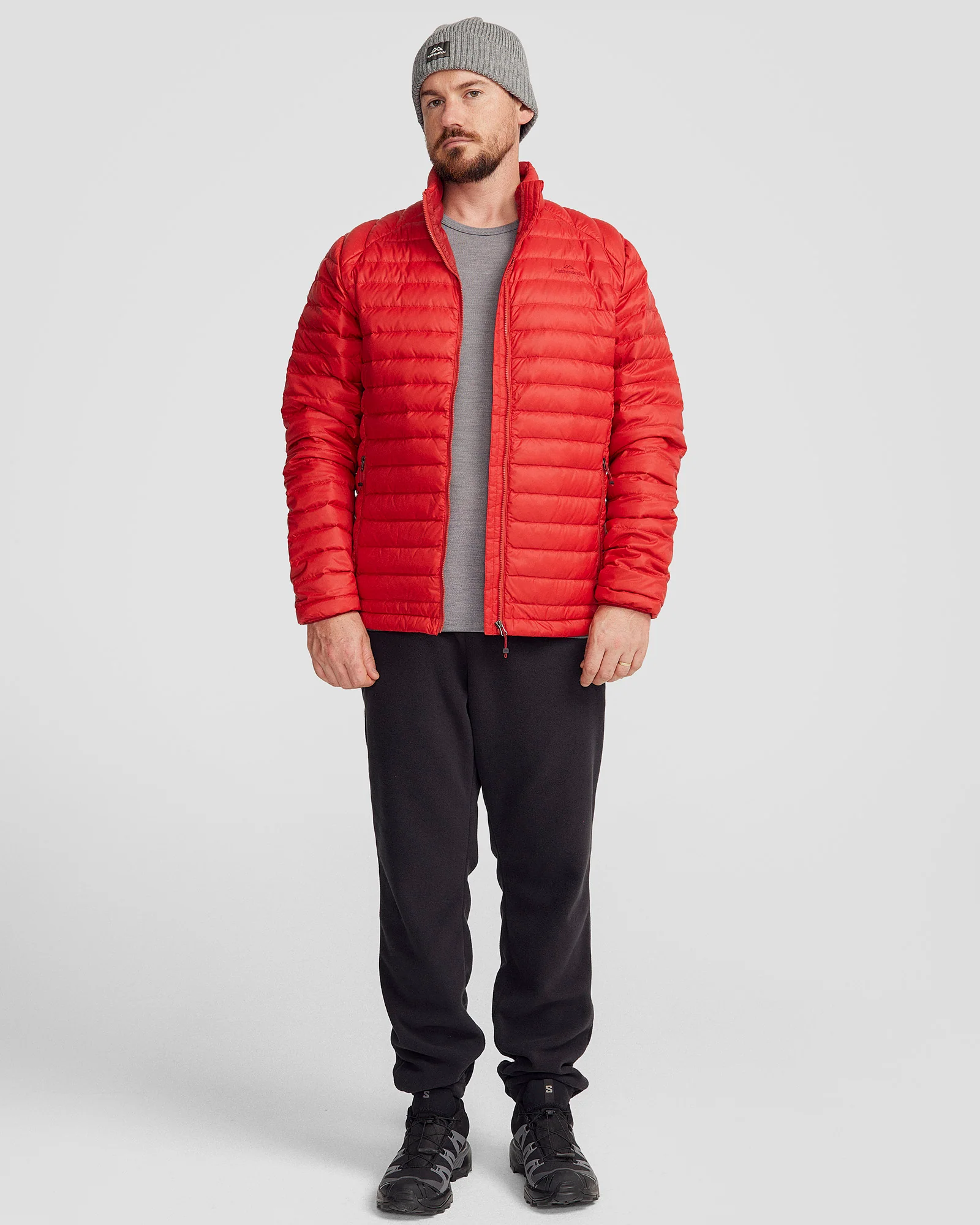 Men's Heli Down Jacket v4 - Spicy Chilli Pepper - Image 2