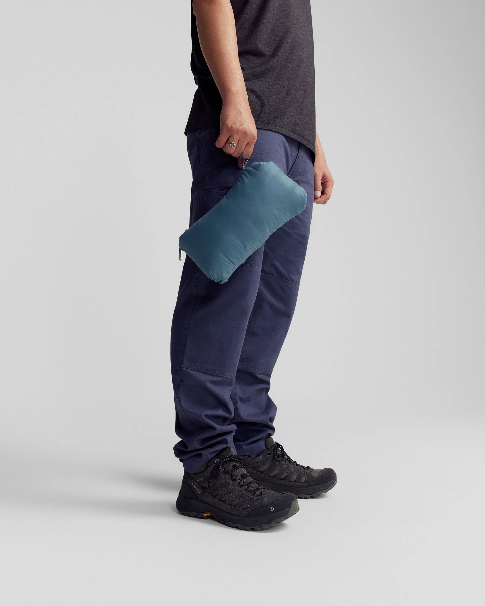 Men's Heli Down Jacket v4 - Washed Blue - Image 4