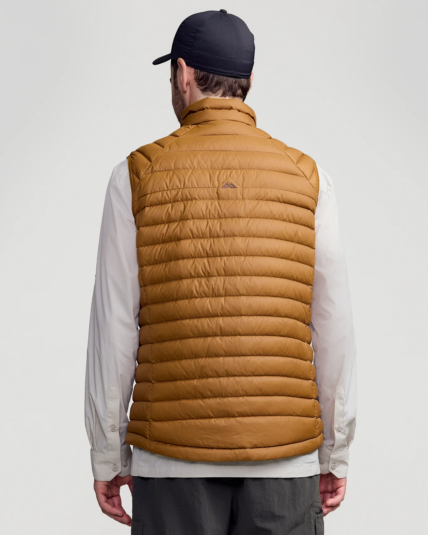 Men's Heli Down Vest v4 - Bark - Image 4
