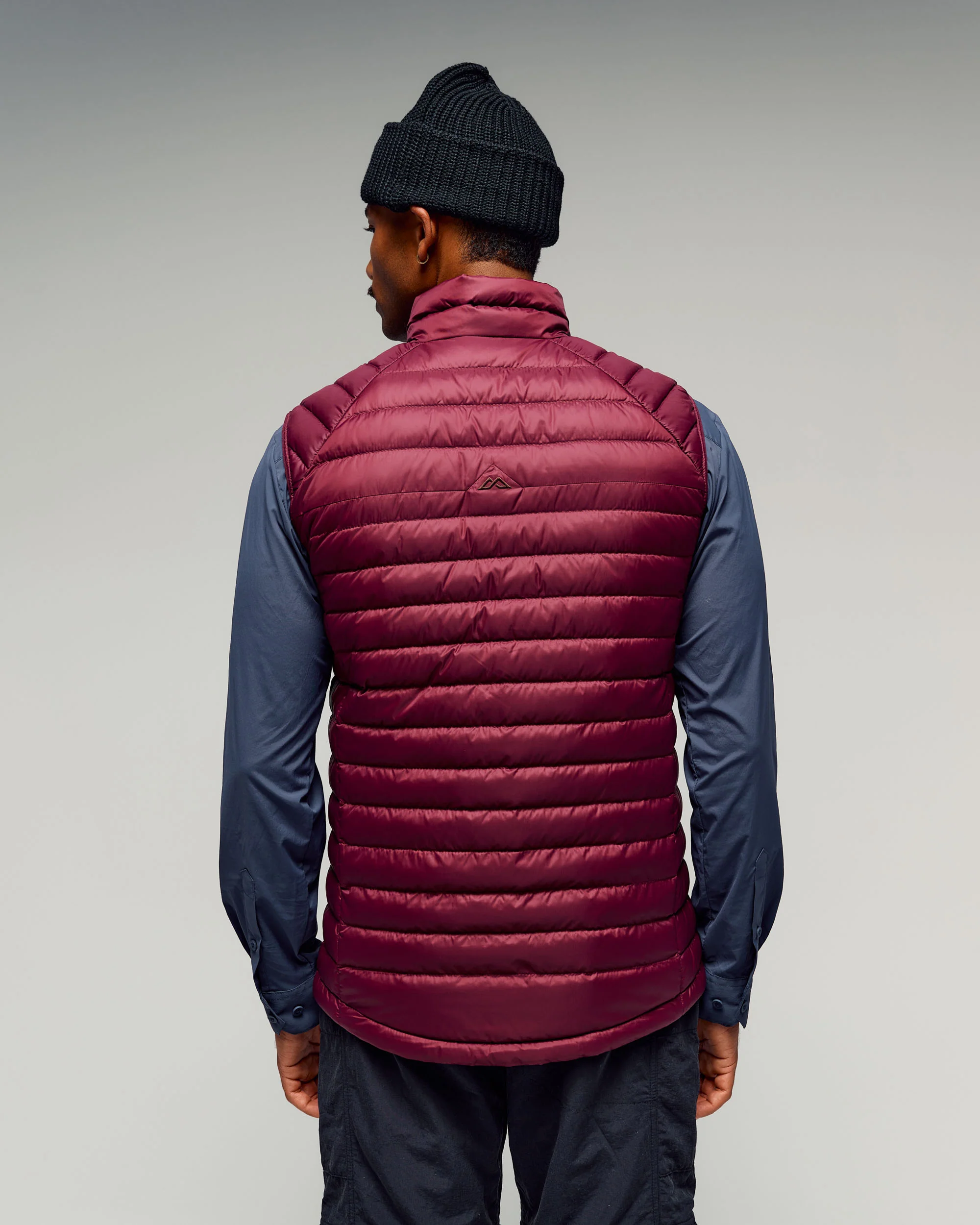 Men's Heli Down Vest v4 - Mulberry - Image 3