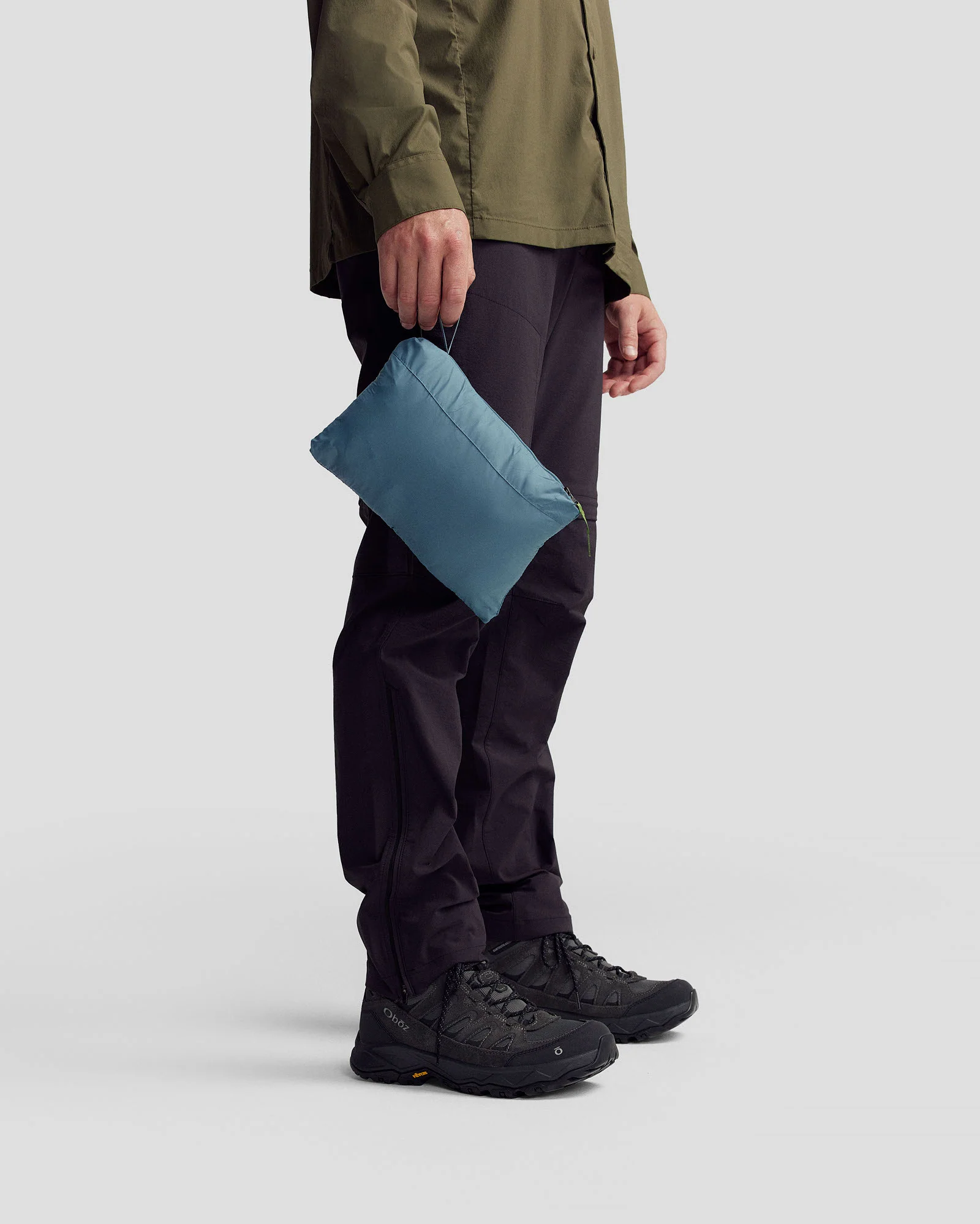 Men's Heli Down Vest v4 - Washed Blue - Image 6