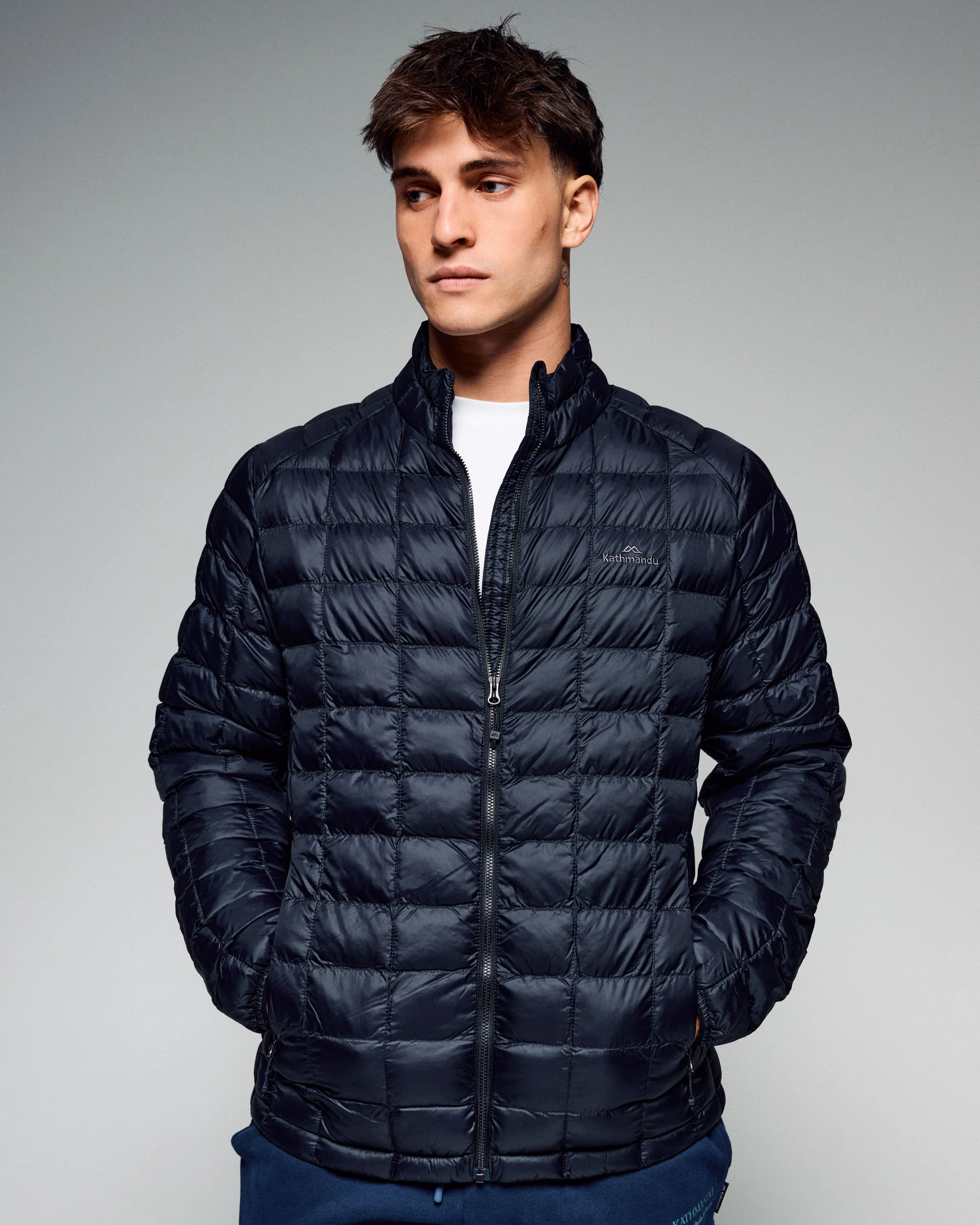 Men's Heli Insulated Hooded Jacket - Black Stingray - Image 13