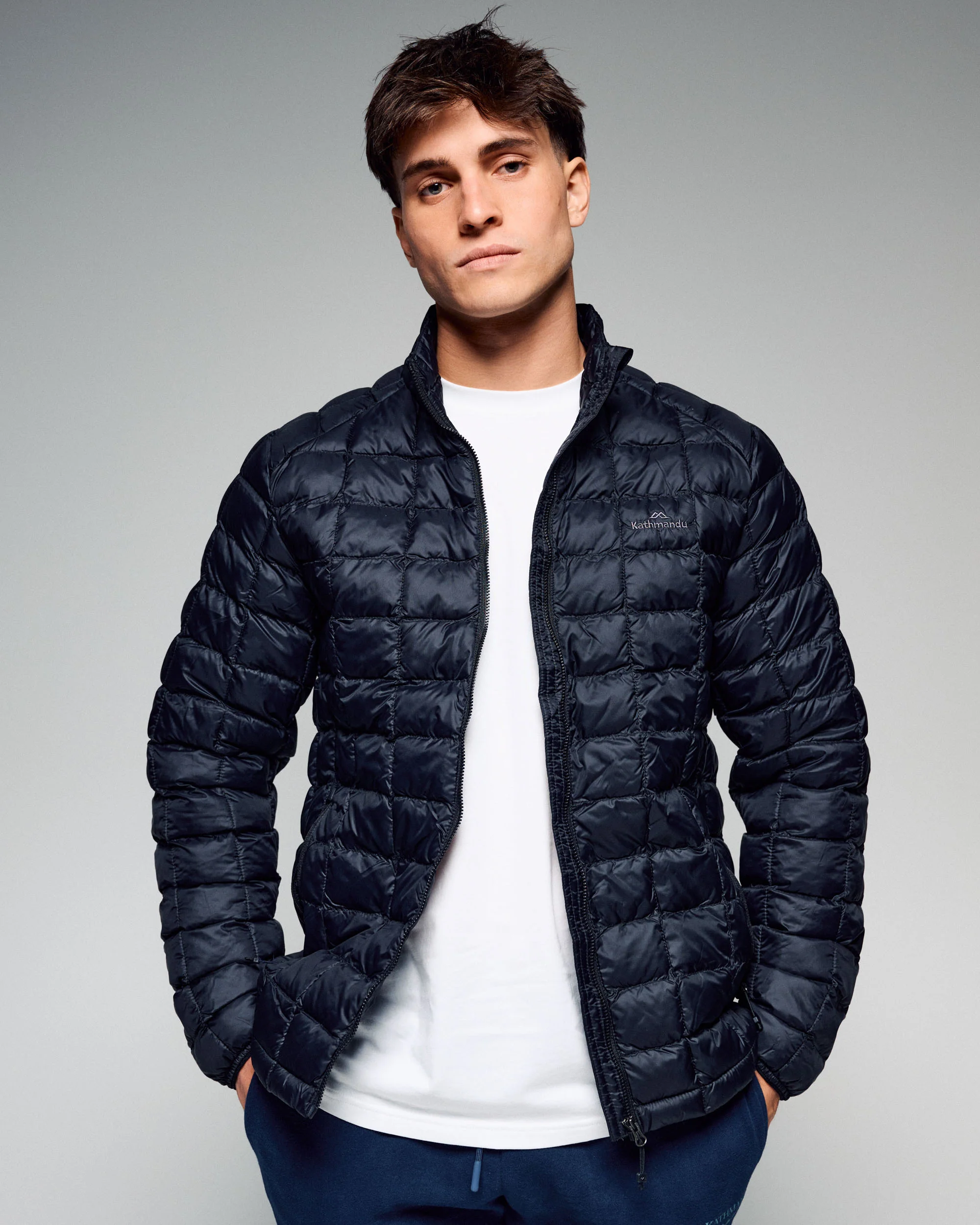 Men's Heli Insulated Hooded Jacket - Black Stingray - Image 14