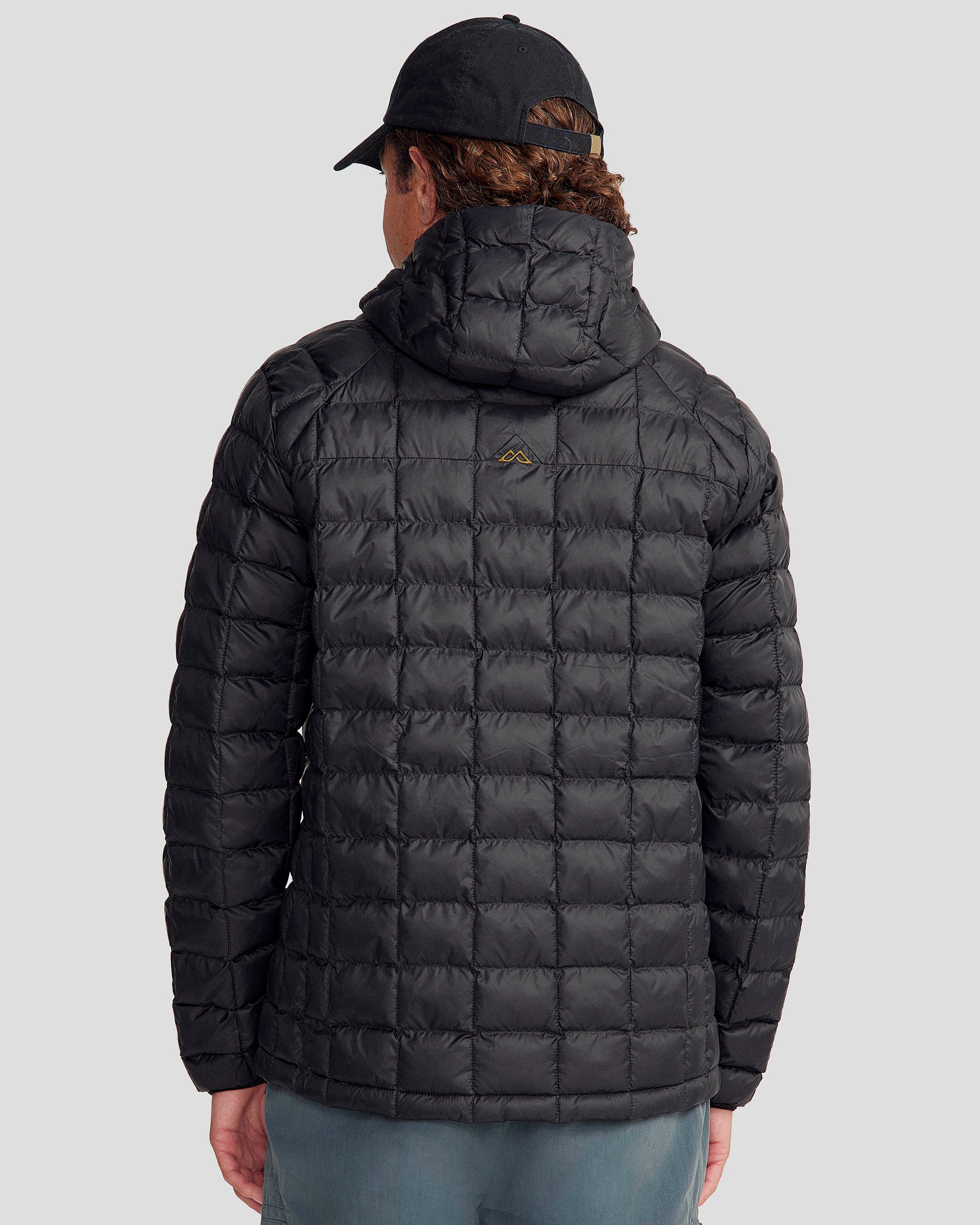 Men's Heli Insulated Hooded Jacket - Black Stingray - Image 9